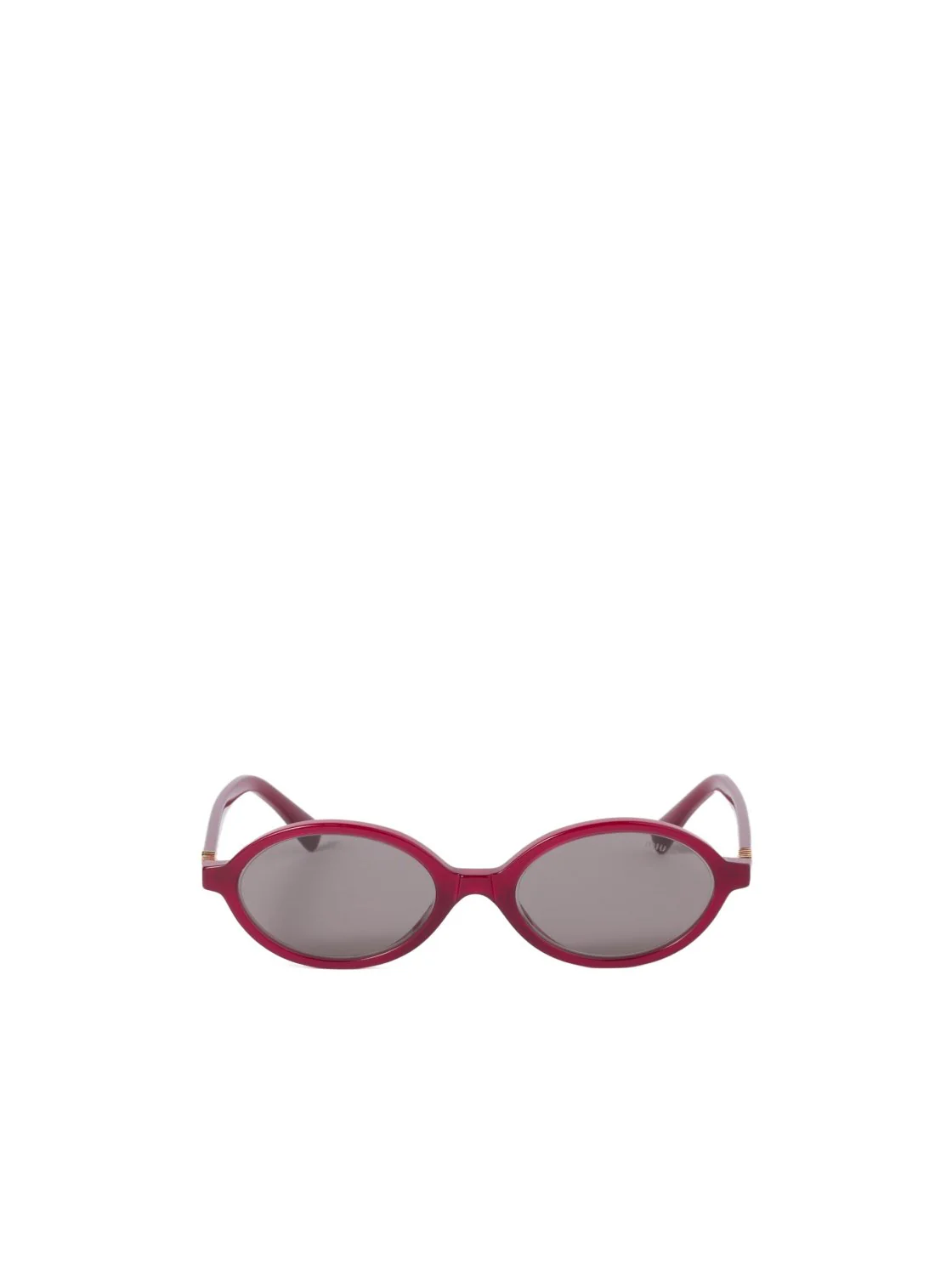 0MU04ZS Sunglasses - Opal Burgundy/Dark Grey - Image 5