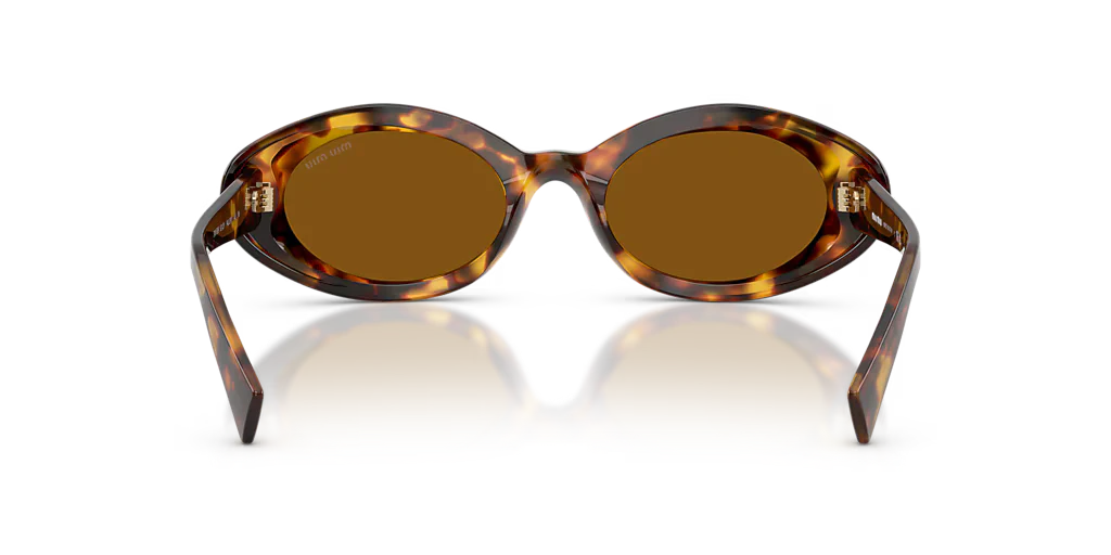0MUB09S Sunglasses - Havana/Dark Bronze - Image 4