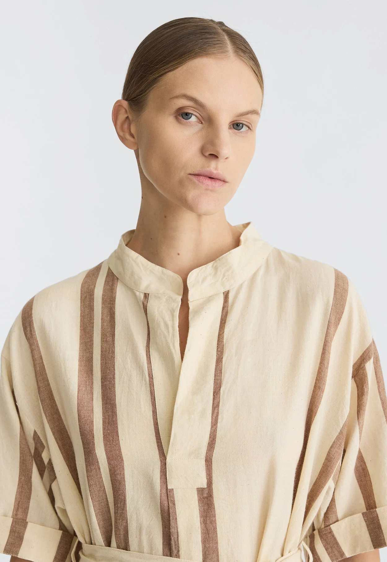Alderton Cotton Dress - Ecru/Carabu - Image 6