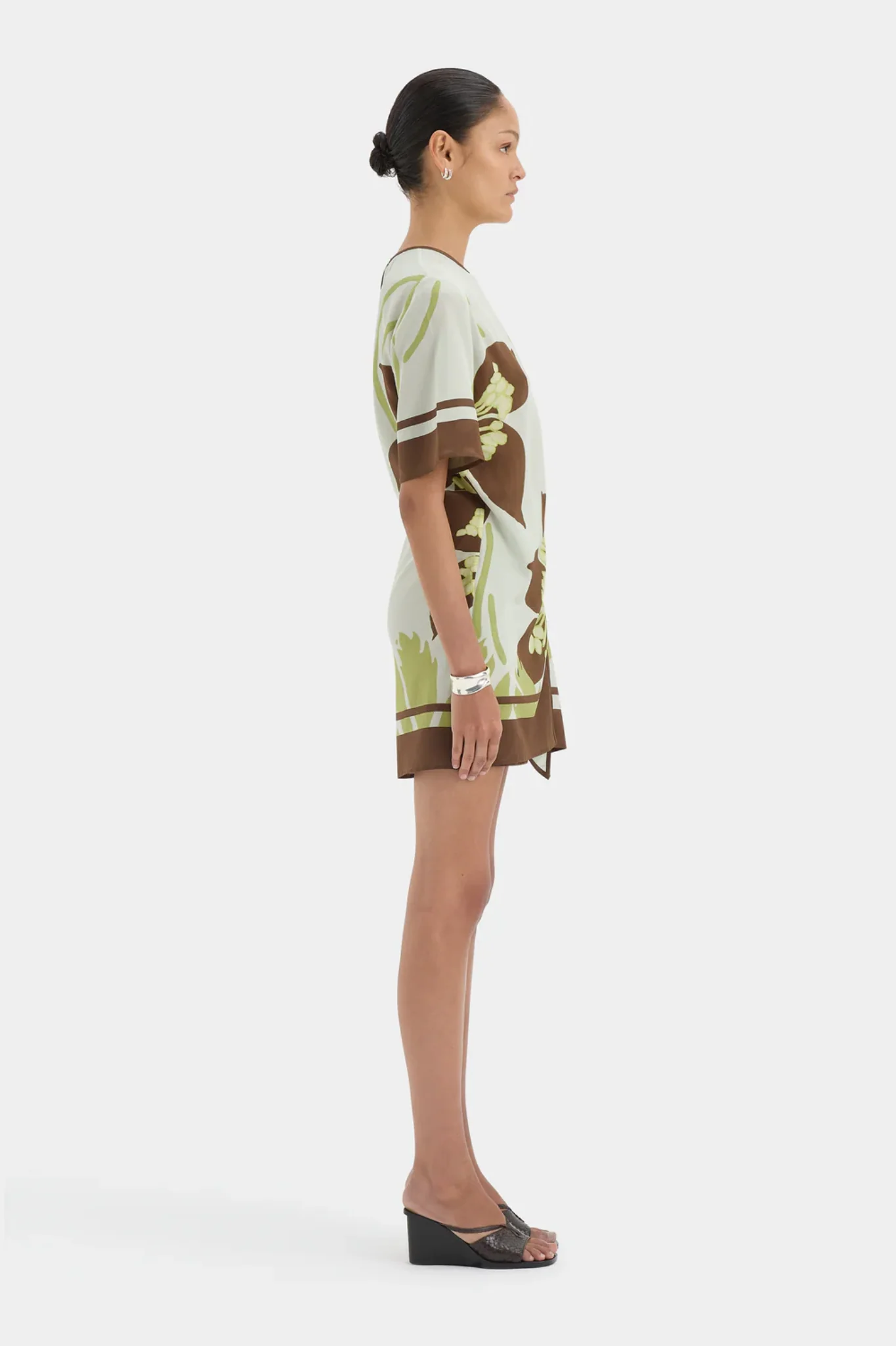Amaia Mini Dress - Floral Vine - Image 5