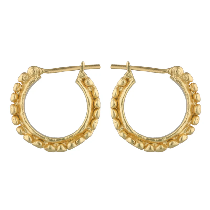 Angelica Hoops - 18K Gold Plated - Image 3