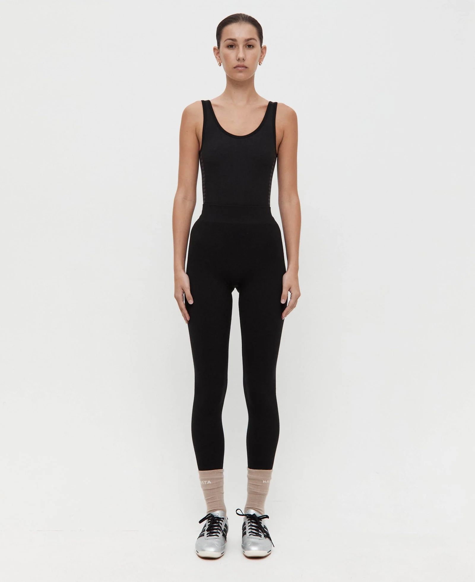 Classic Wool Legging - Black - Image 3
