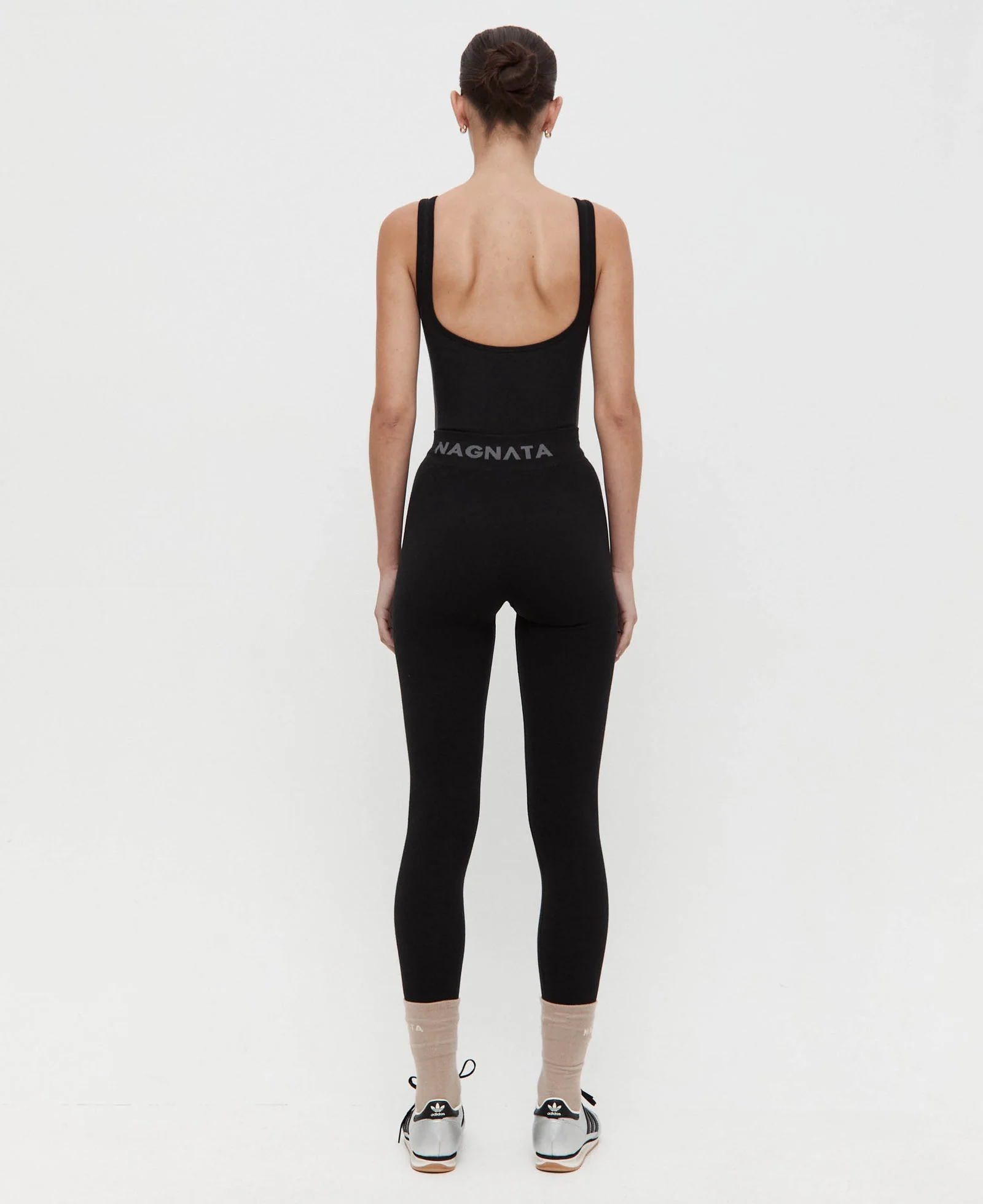 Classic Wool Legging - Black - Image 7