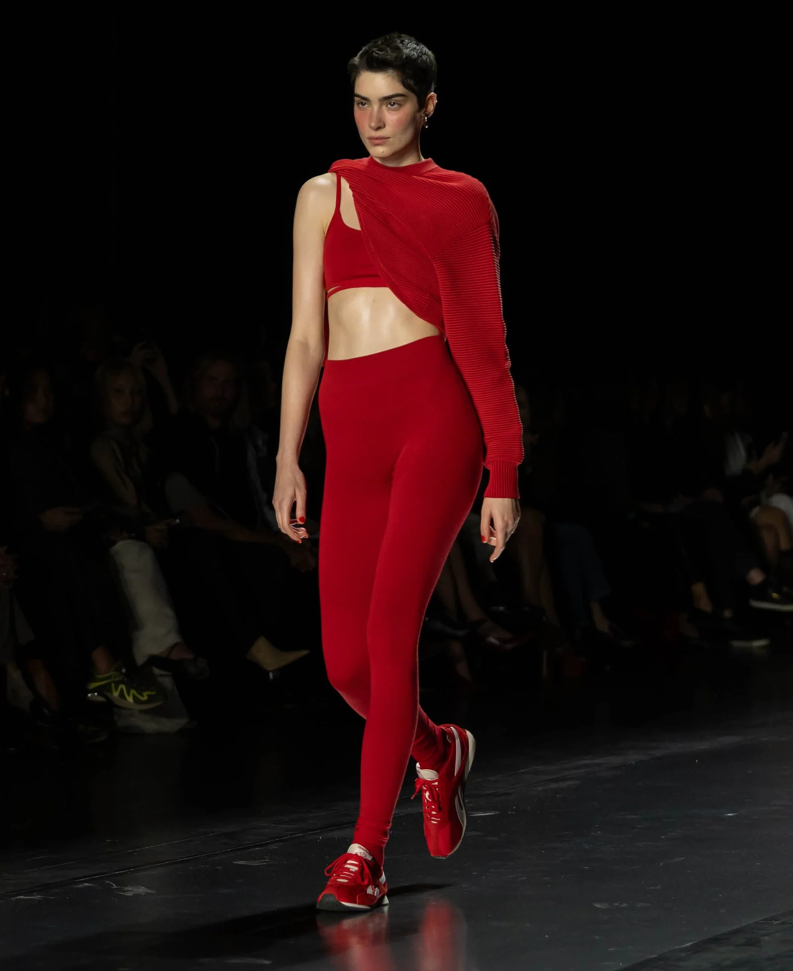 Classic Wool Legging - Crimson - Image 7
