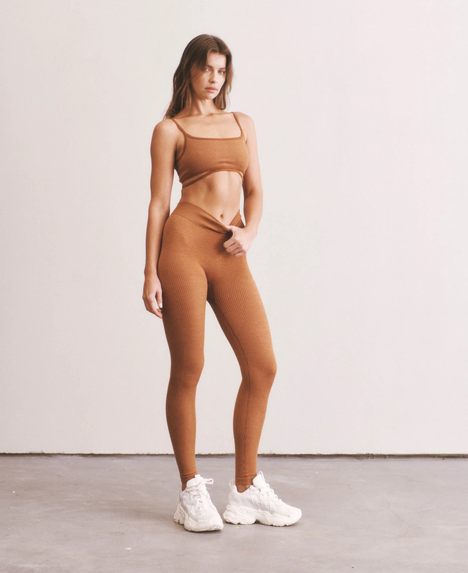 Classic Wool Legging - Spice - Image 3