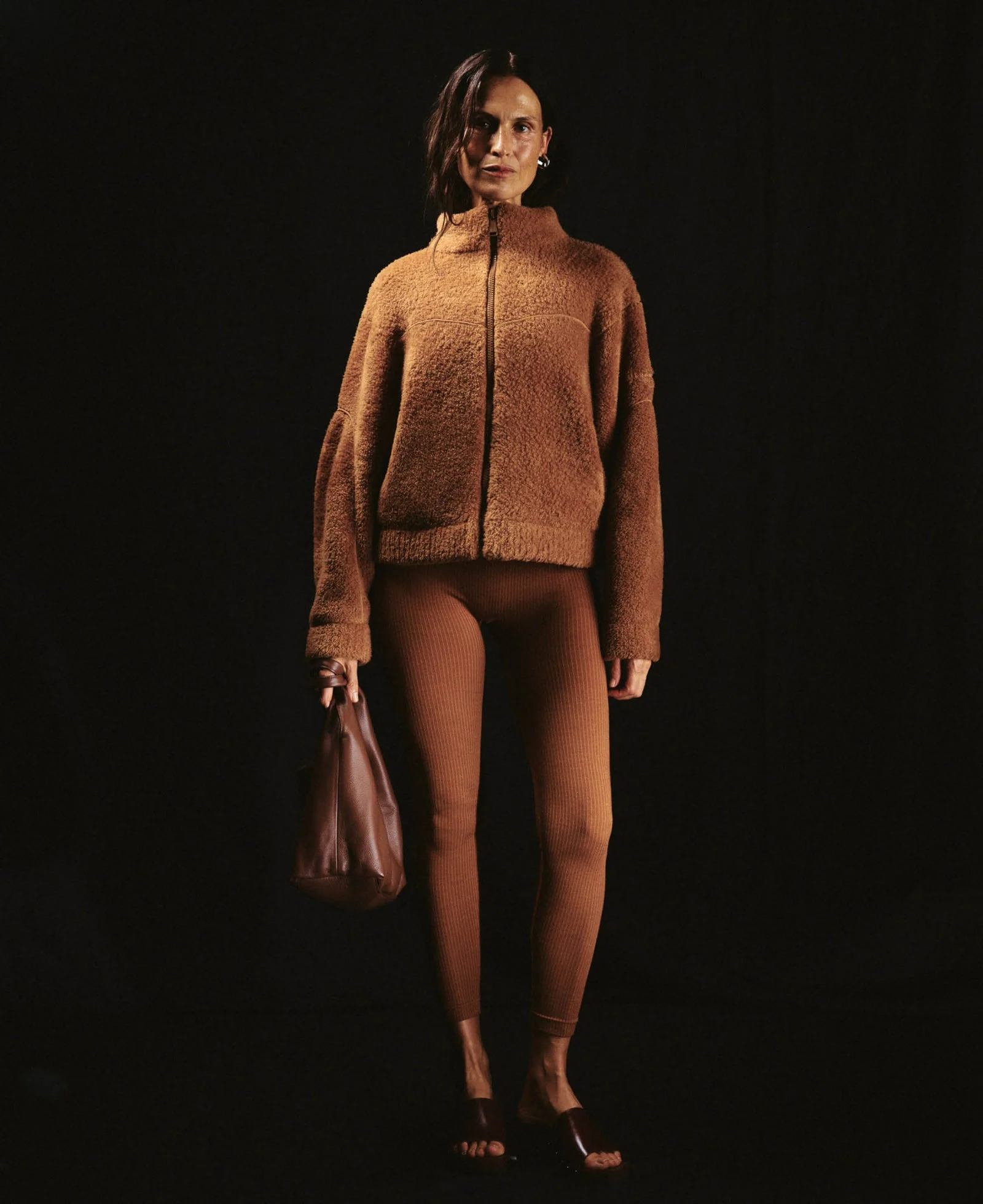 Classic Wool Legging - Spice - Image 4
