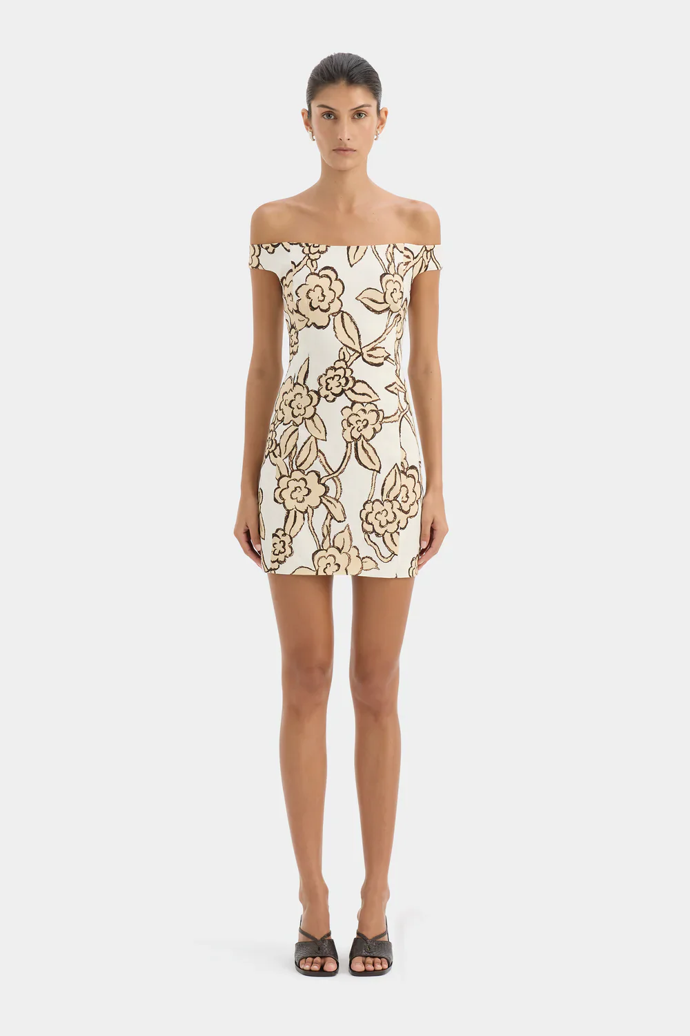 Elodie Off Shoulder Mini Dress - Patale - Image 3