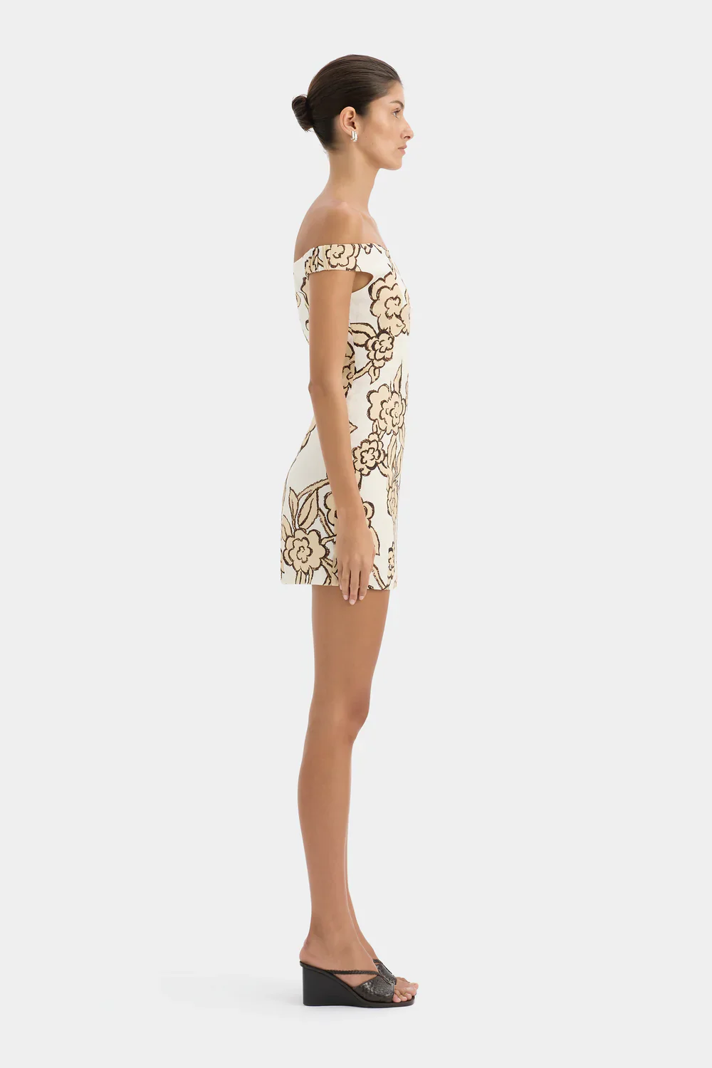 Elodie Off Shoulder Mini Dress - Patale - Image 5