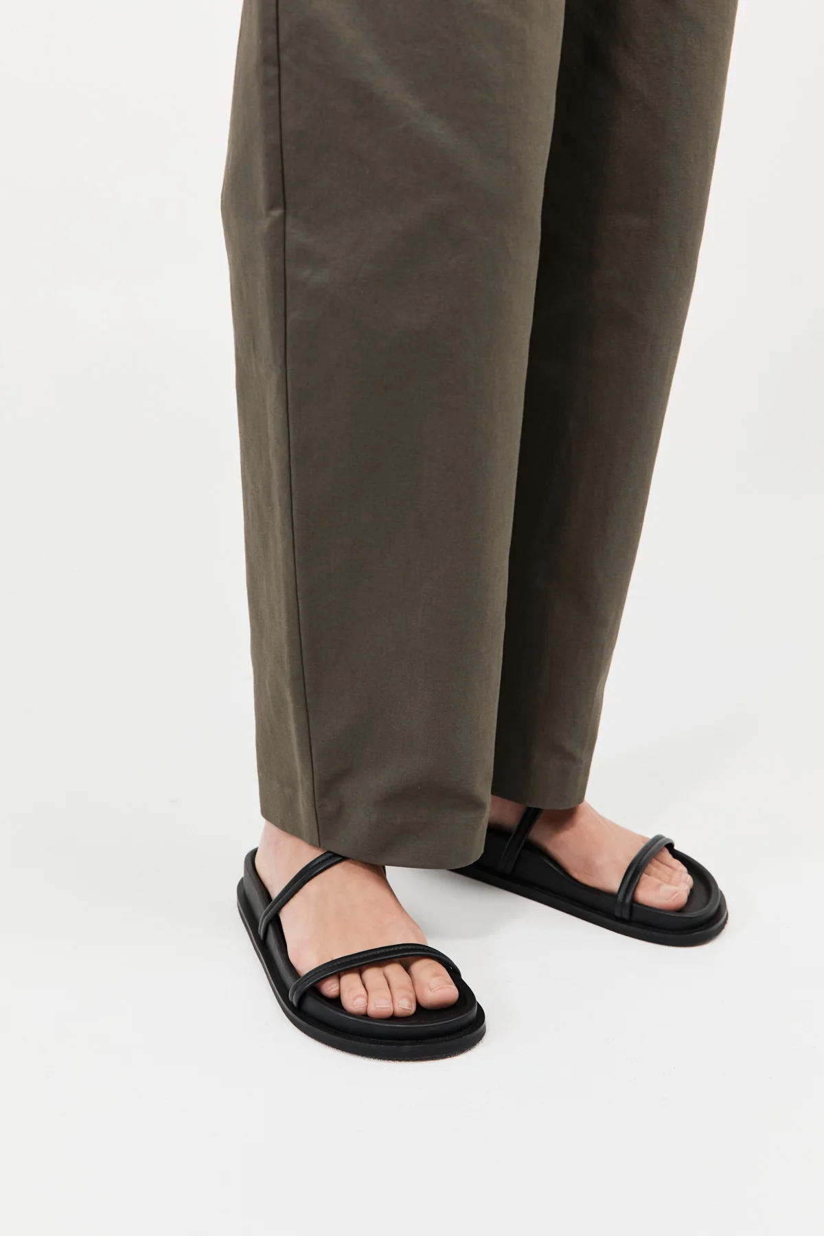 Fine Double Strap Slide - Black - Image 4