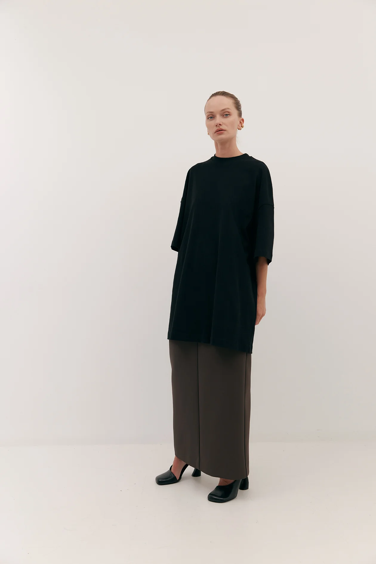 Gibson Tee Dress - Black - Image 4