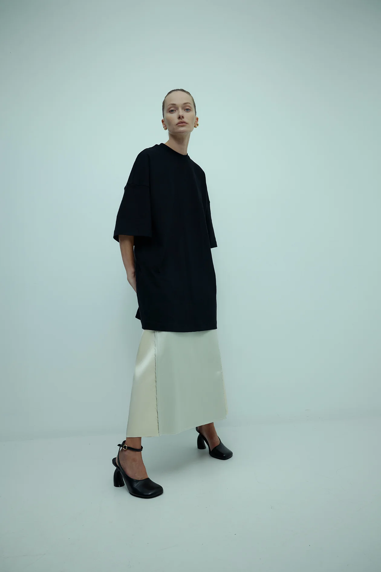 Gibson Tee Dress - Black - Image 7