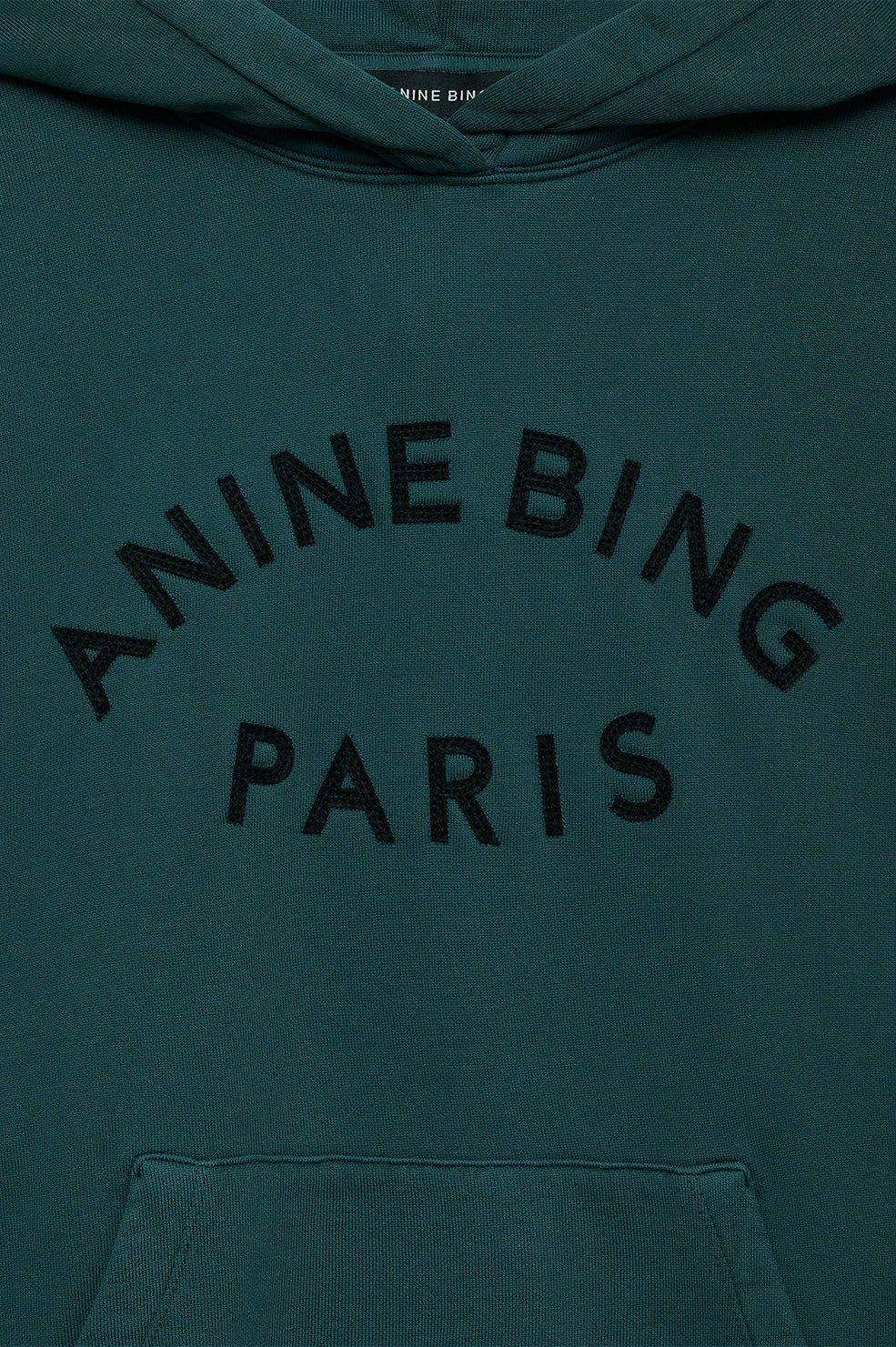 Harvey Sweatshirt Paris - Dark Teal - Image 4