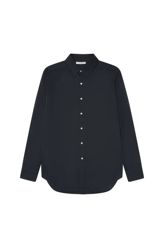 Folded Collar Shirt - Blacken - Image 5