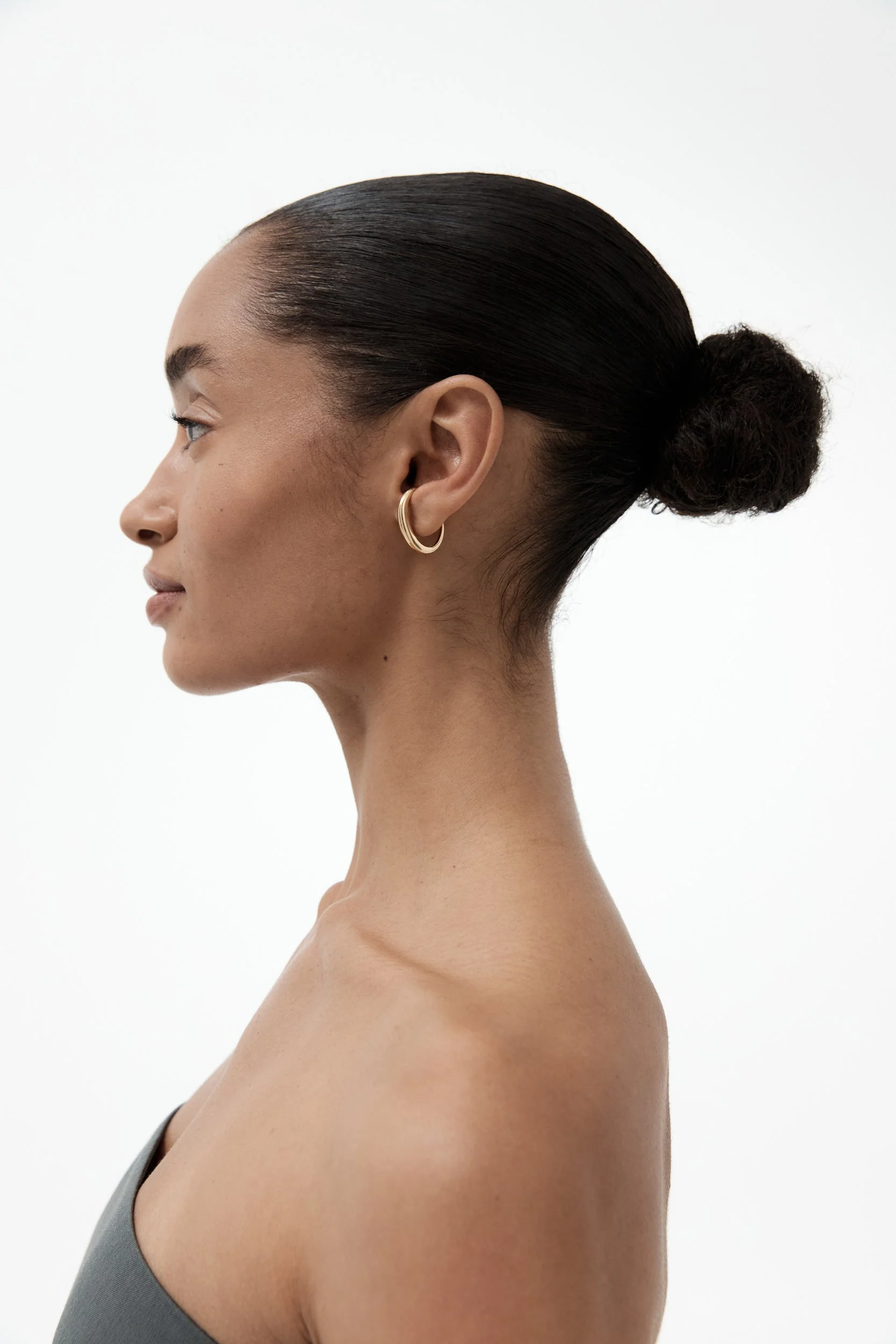 Jean Ear Cuff Large - Gold - Image 3
