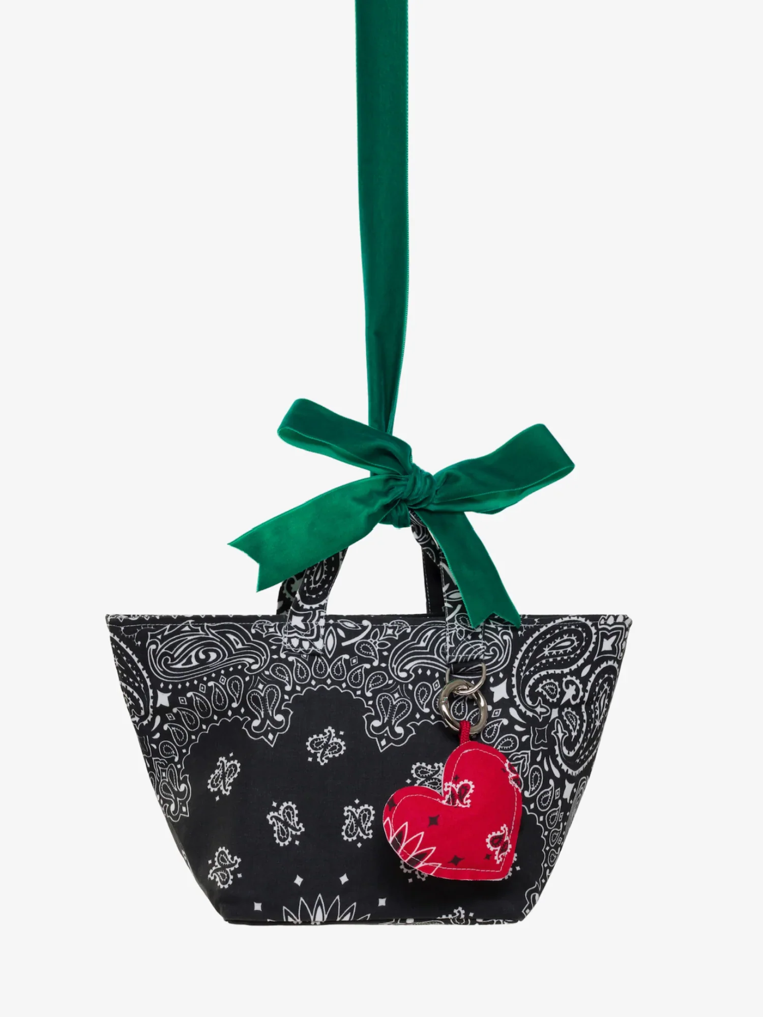 Key Ring / Bag Charm  - Red Heart - Image 3