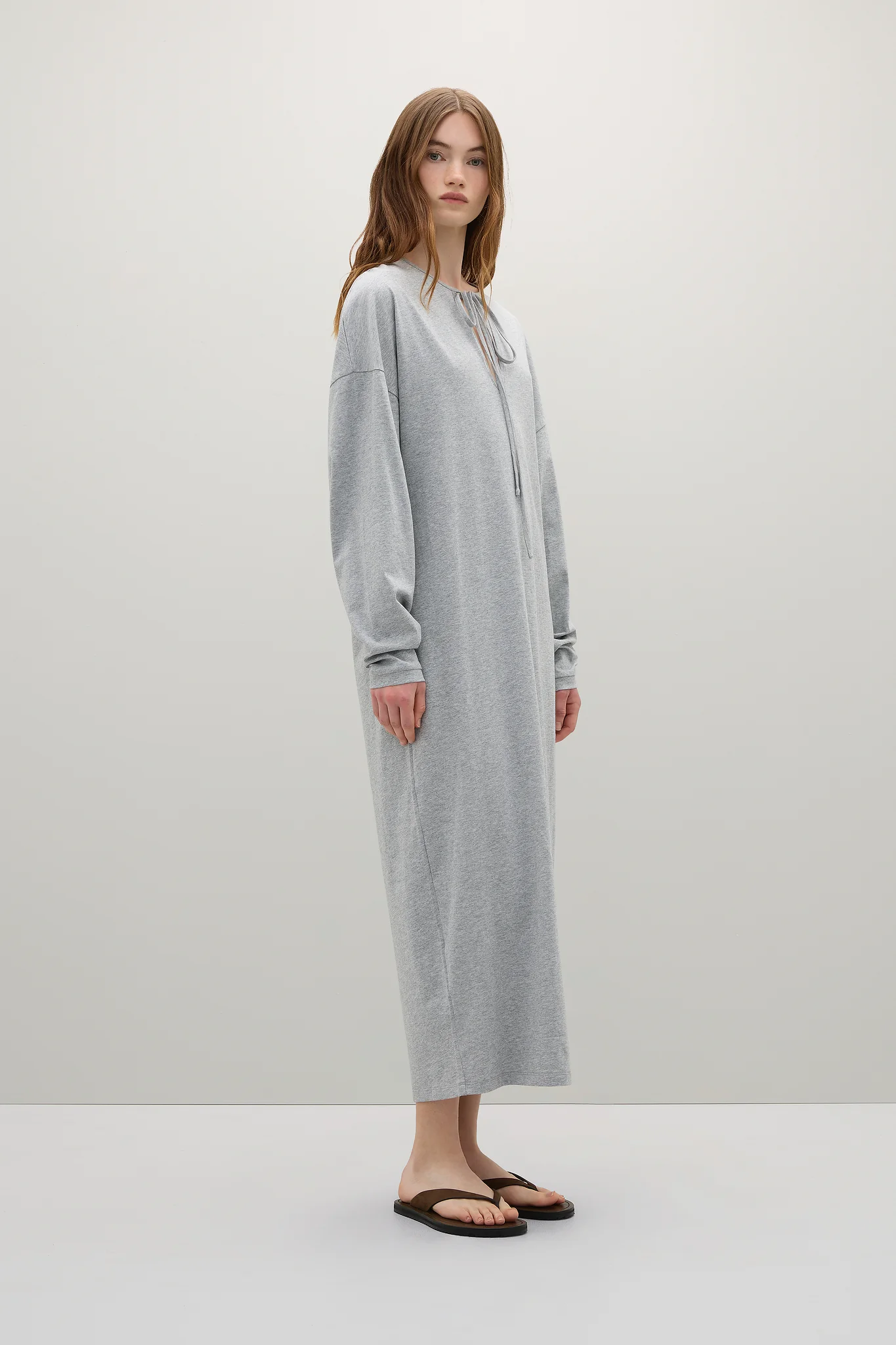 Koda Dress - Grey Melange - Image 3