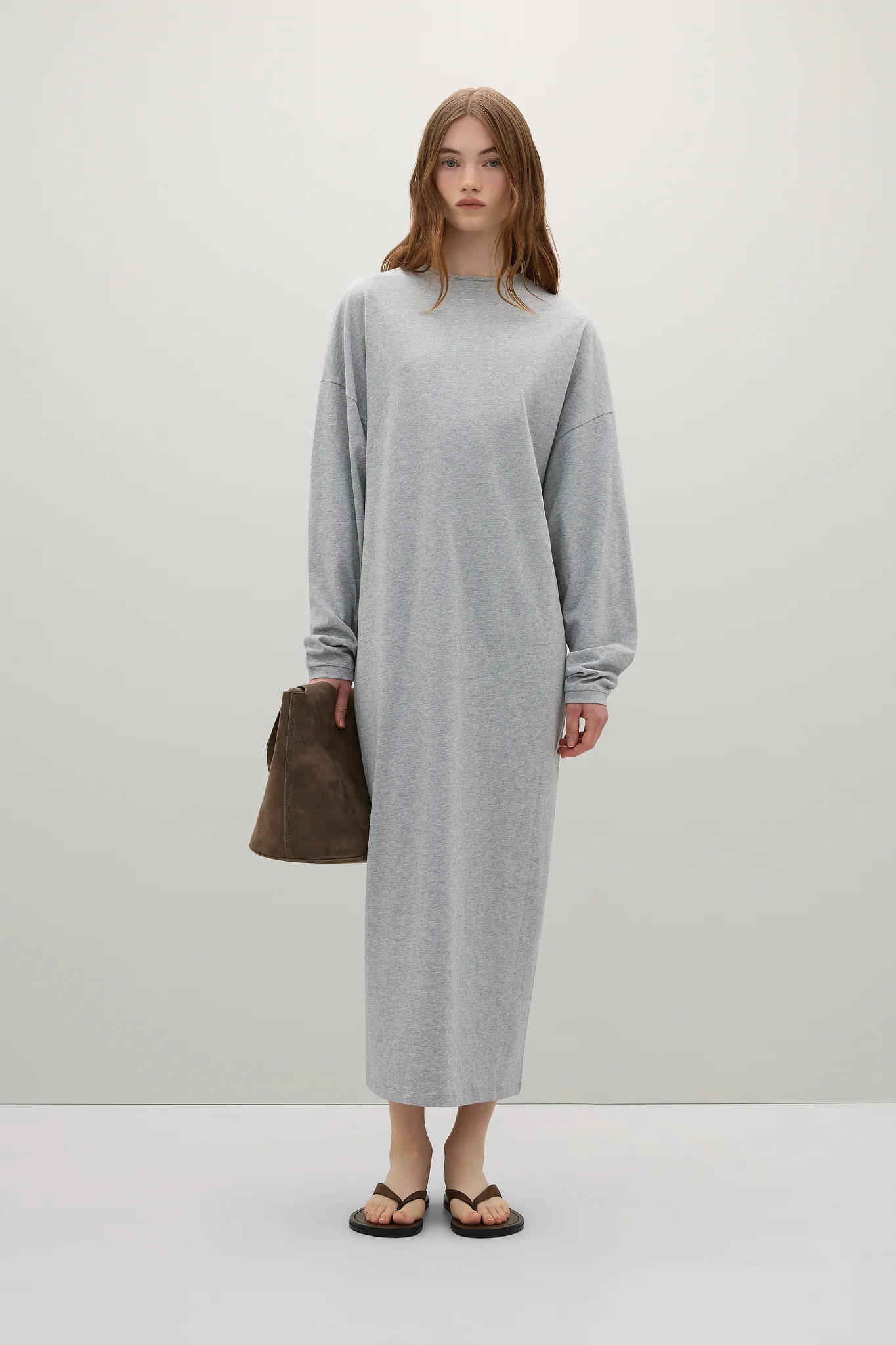 Koda Dress - Grey Melange - Image 5