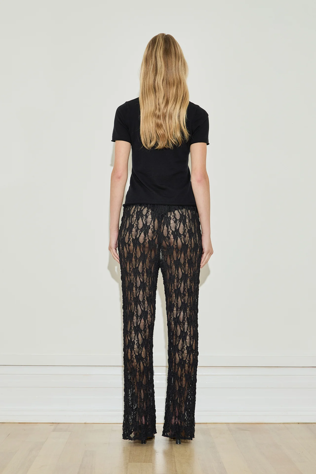 Lace Pant - Black - Image 4