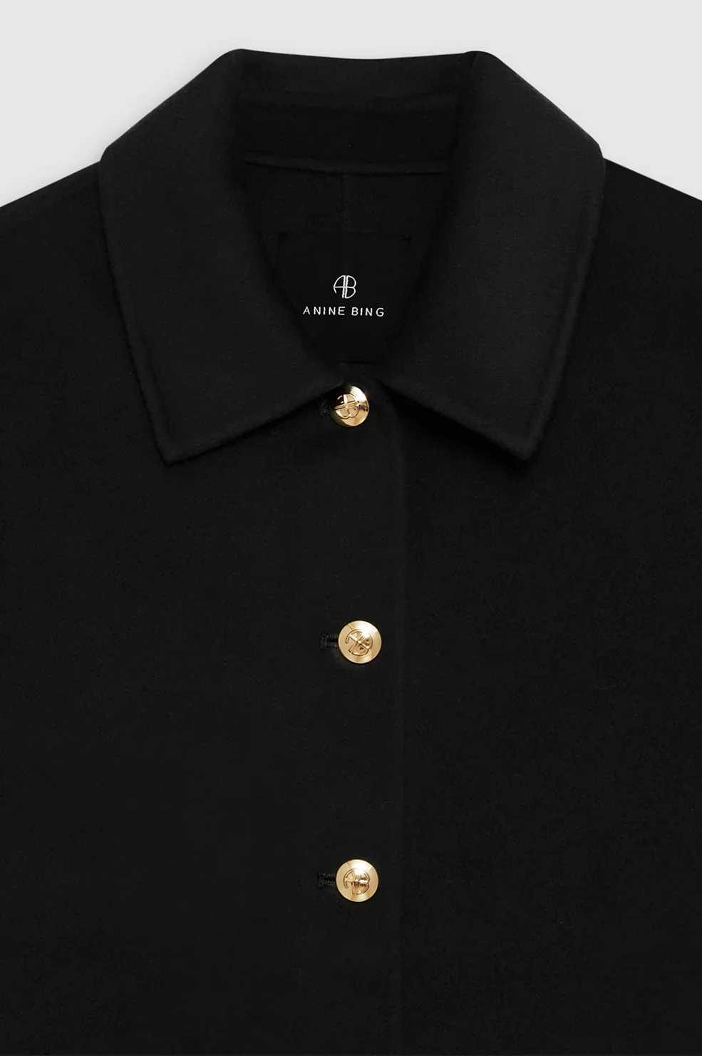 Luca Jacket - Black Cashmere Blend - Image 3