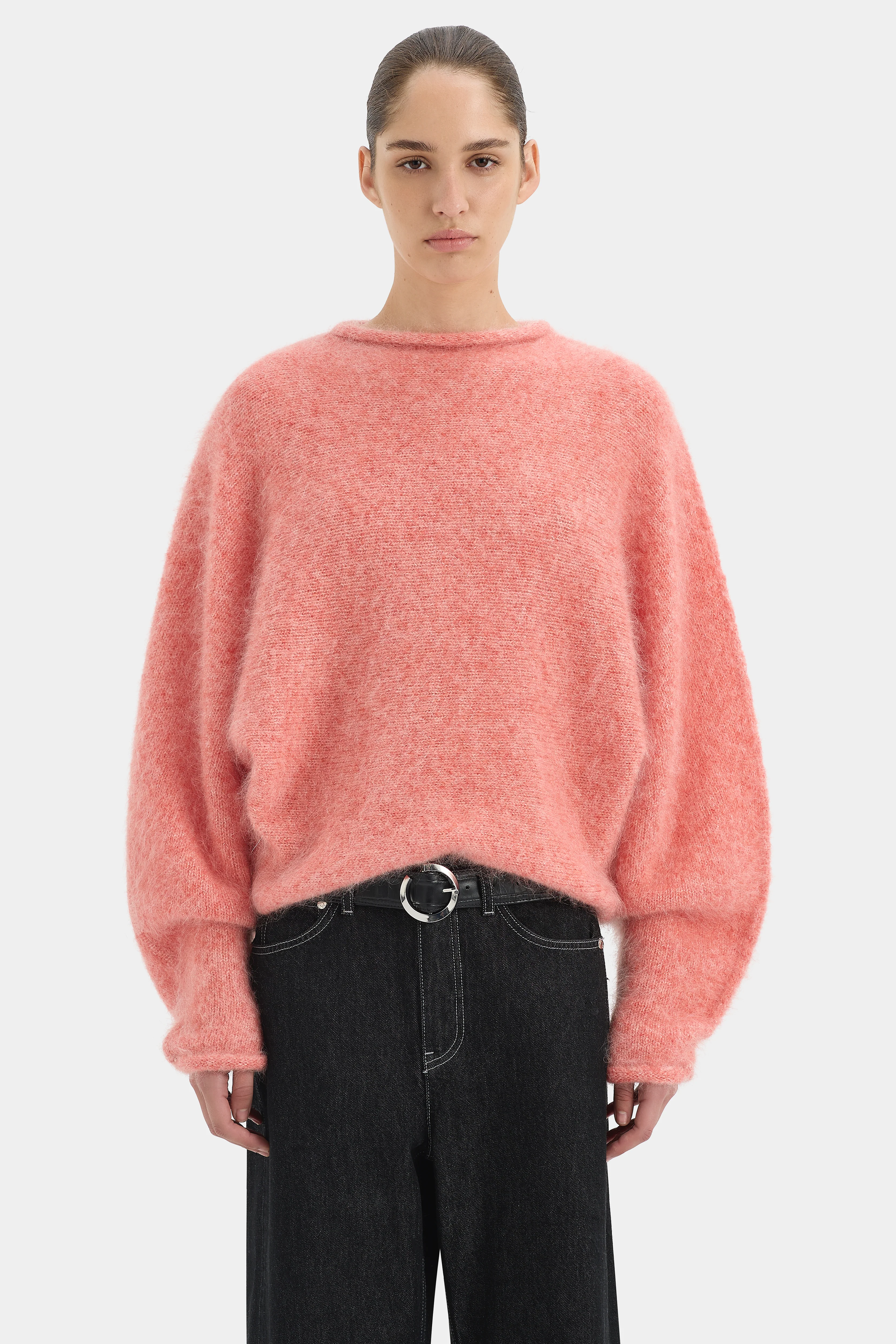 Marius Knit Sweater - Strawberry - Image 3