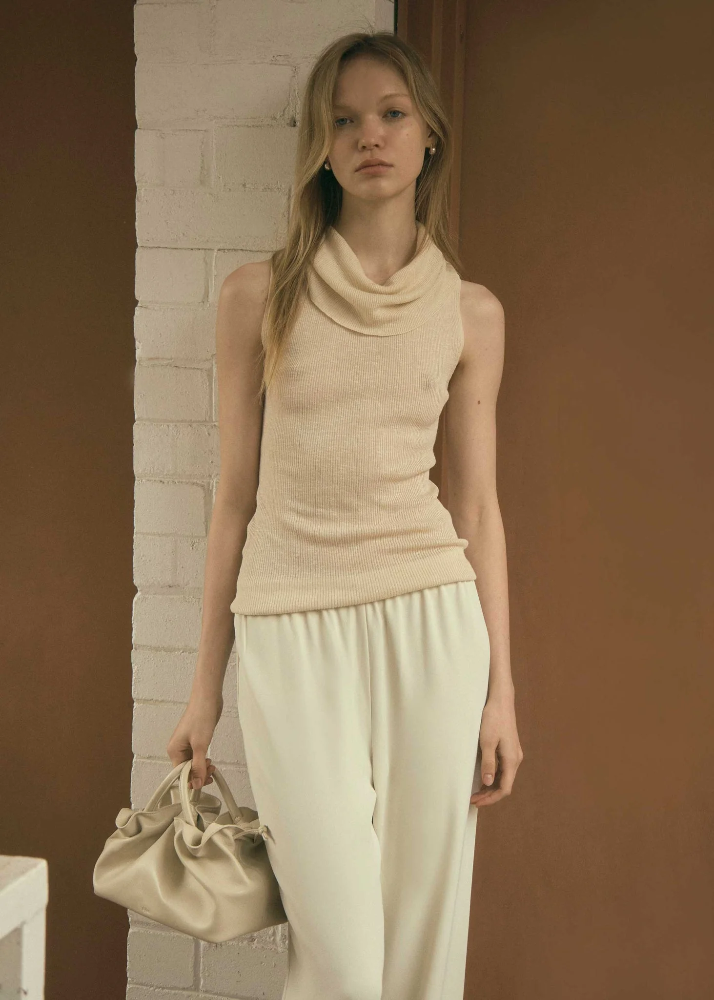 Mila Medium Tote - Parchment - Image 4