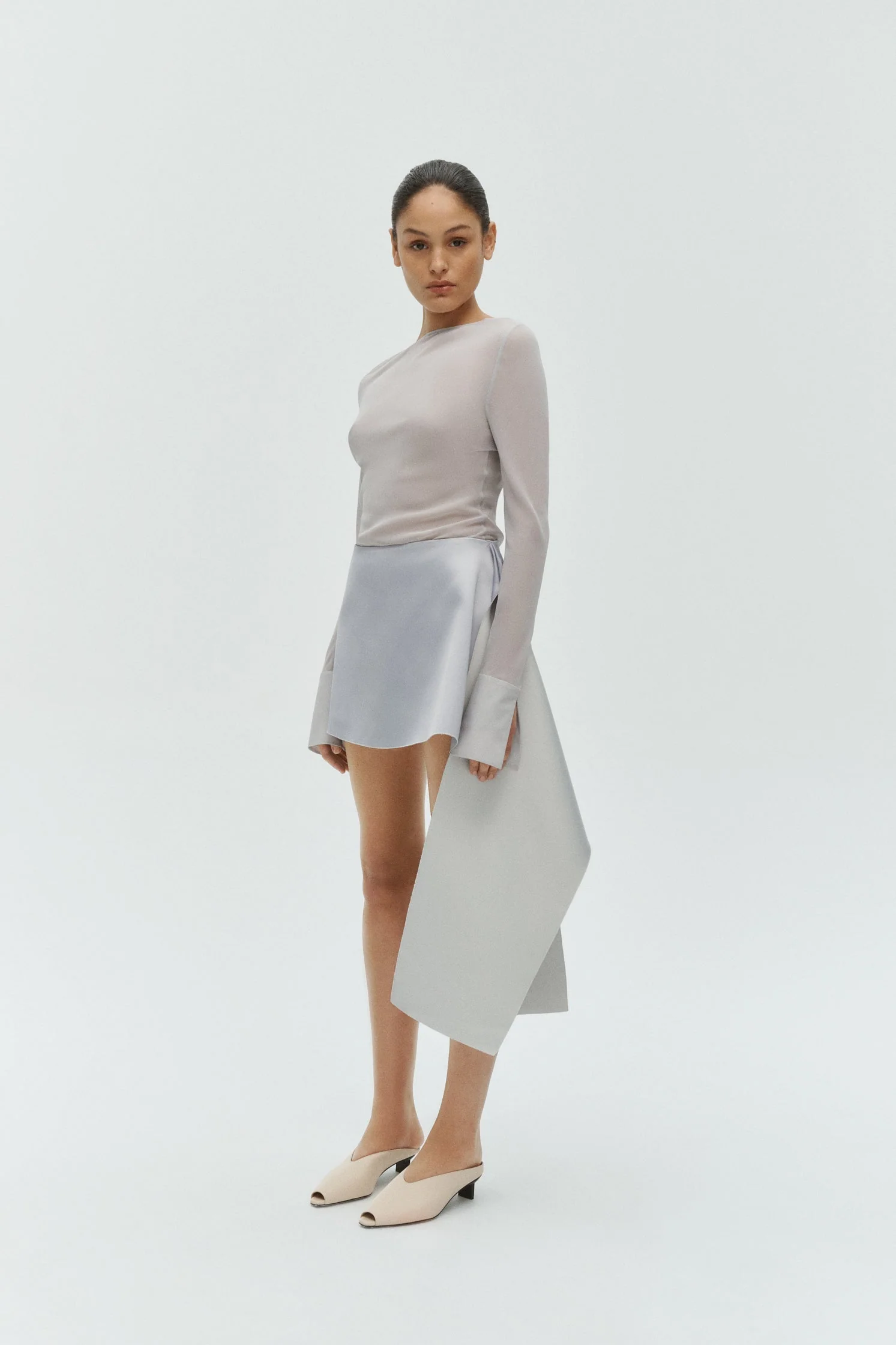 Miro Reversible Top - Silver - Image 3