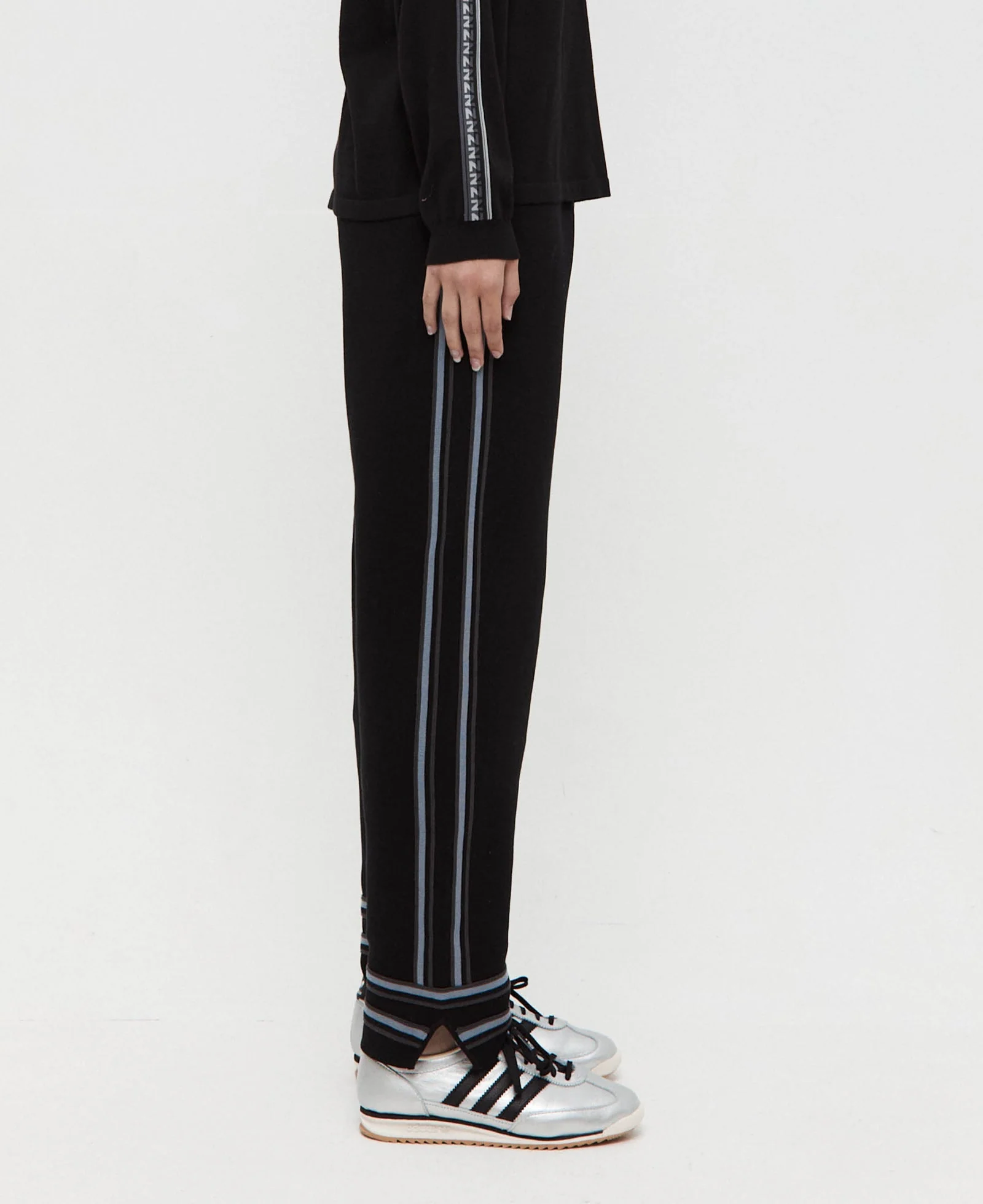 Organic Motley Track Pant - Black - Image 7