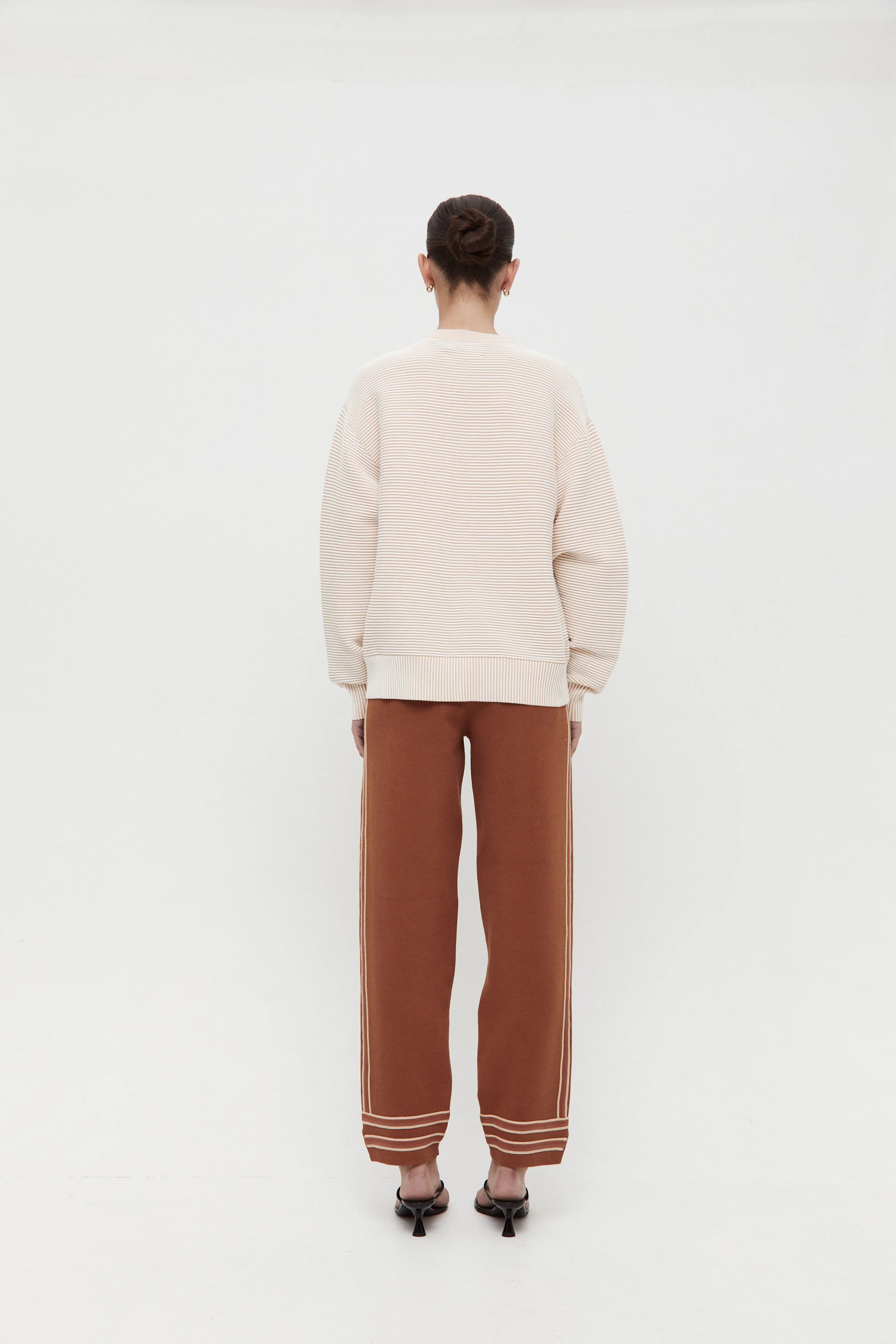 Organic Motley Track Pant - Spice - Image 4