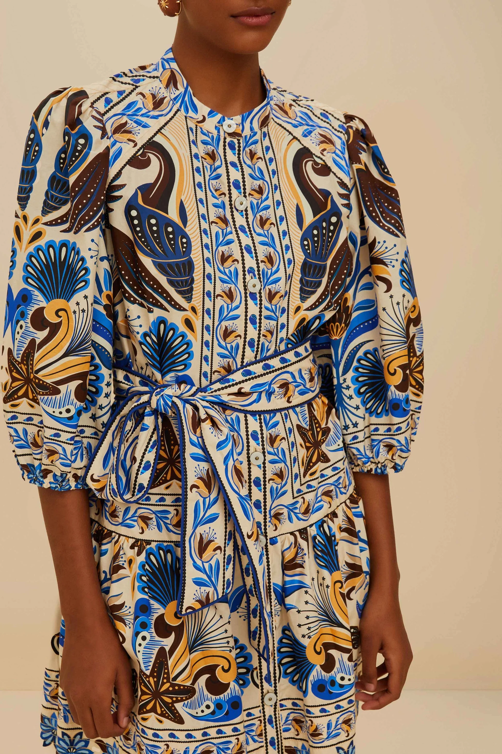 Nature Land Sand Mini Dress - Image 3