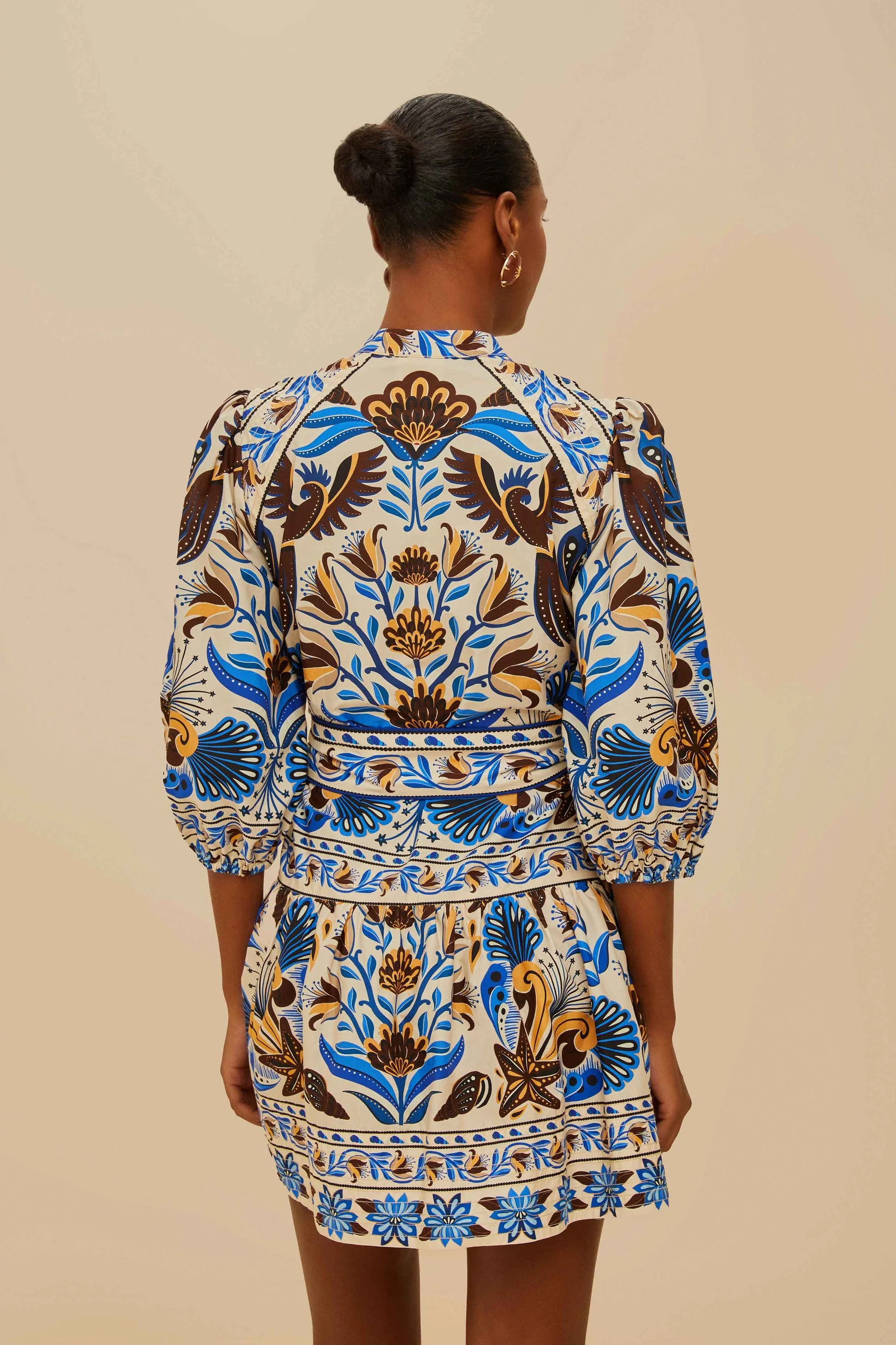 Nature Land Sand Mini Dress - Image 4