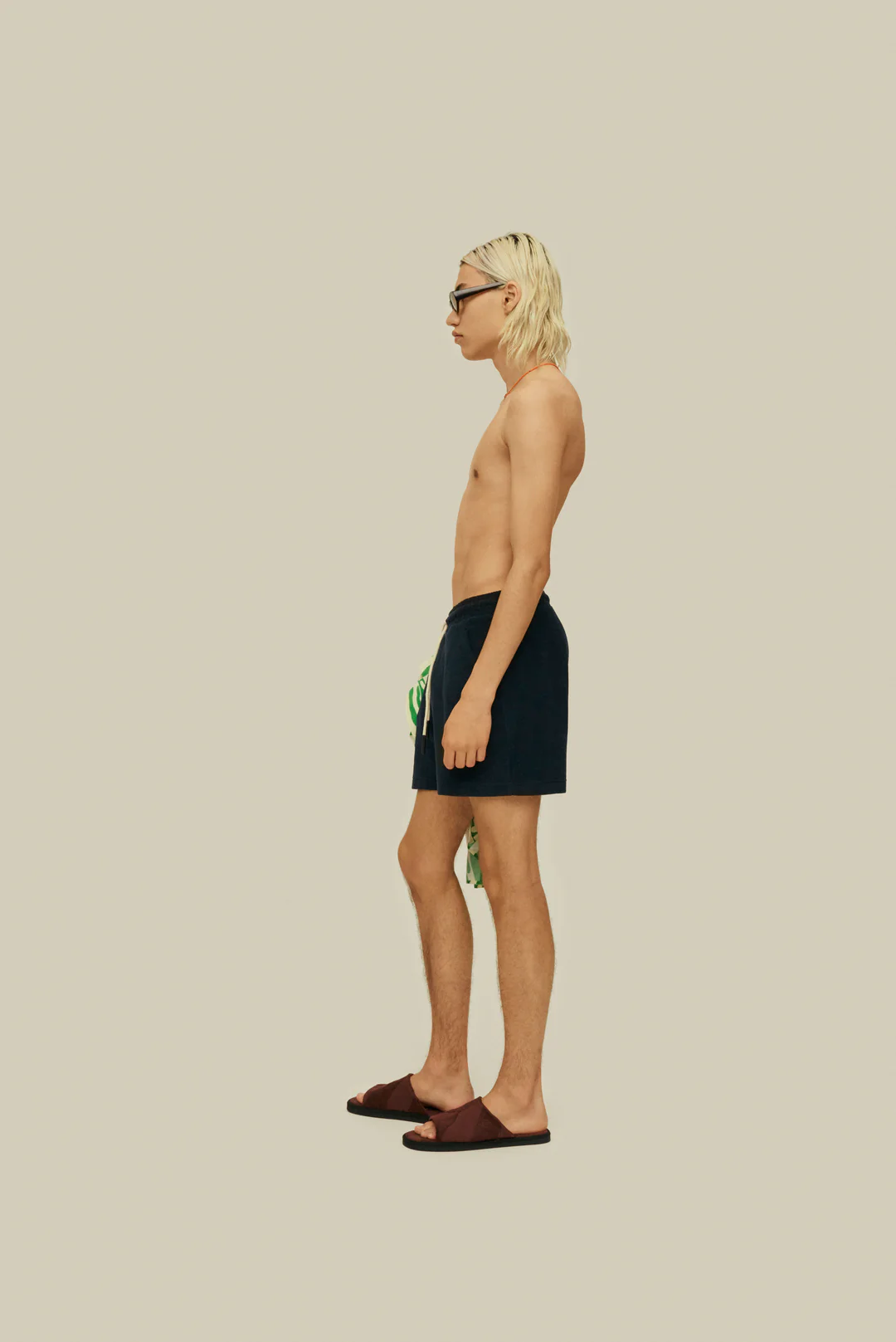 Navy Terry Shorts - Image 4