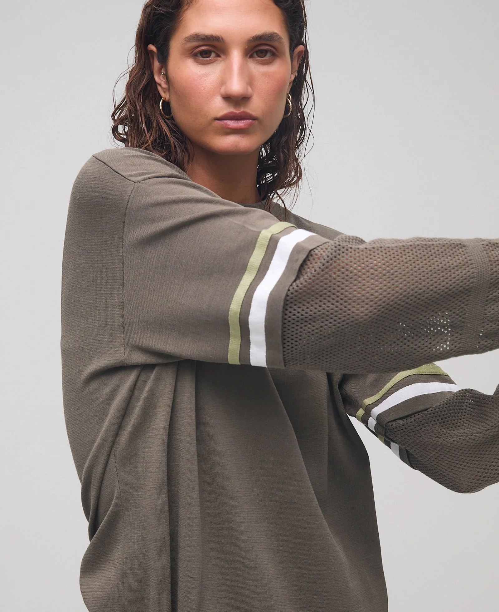 Organic Mesh Jersey - Grove - Image 11