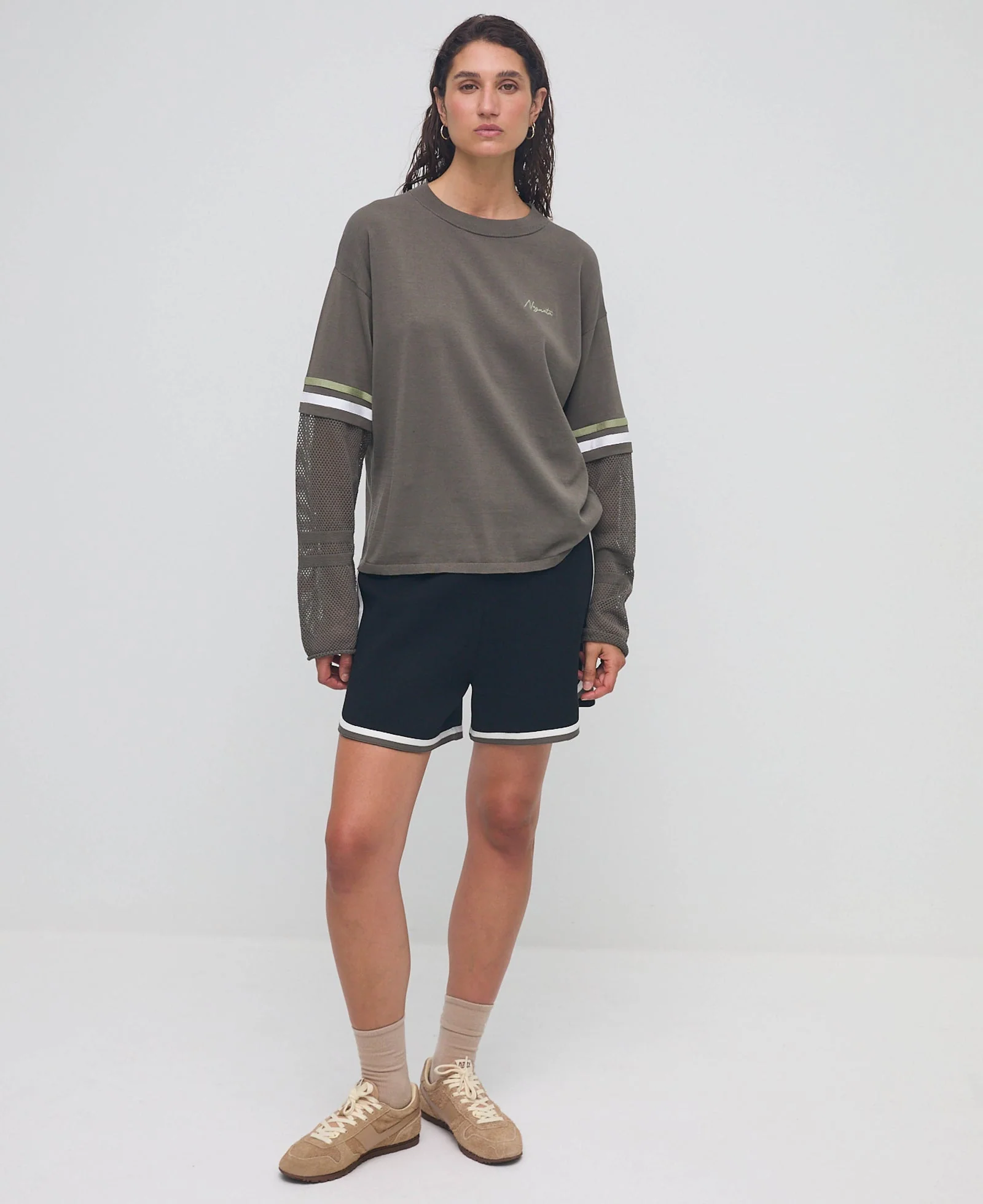 Organic Mesh Jersey - Grove - Image 5