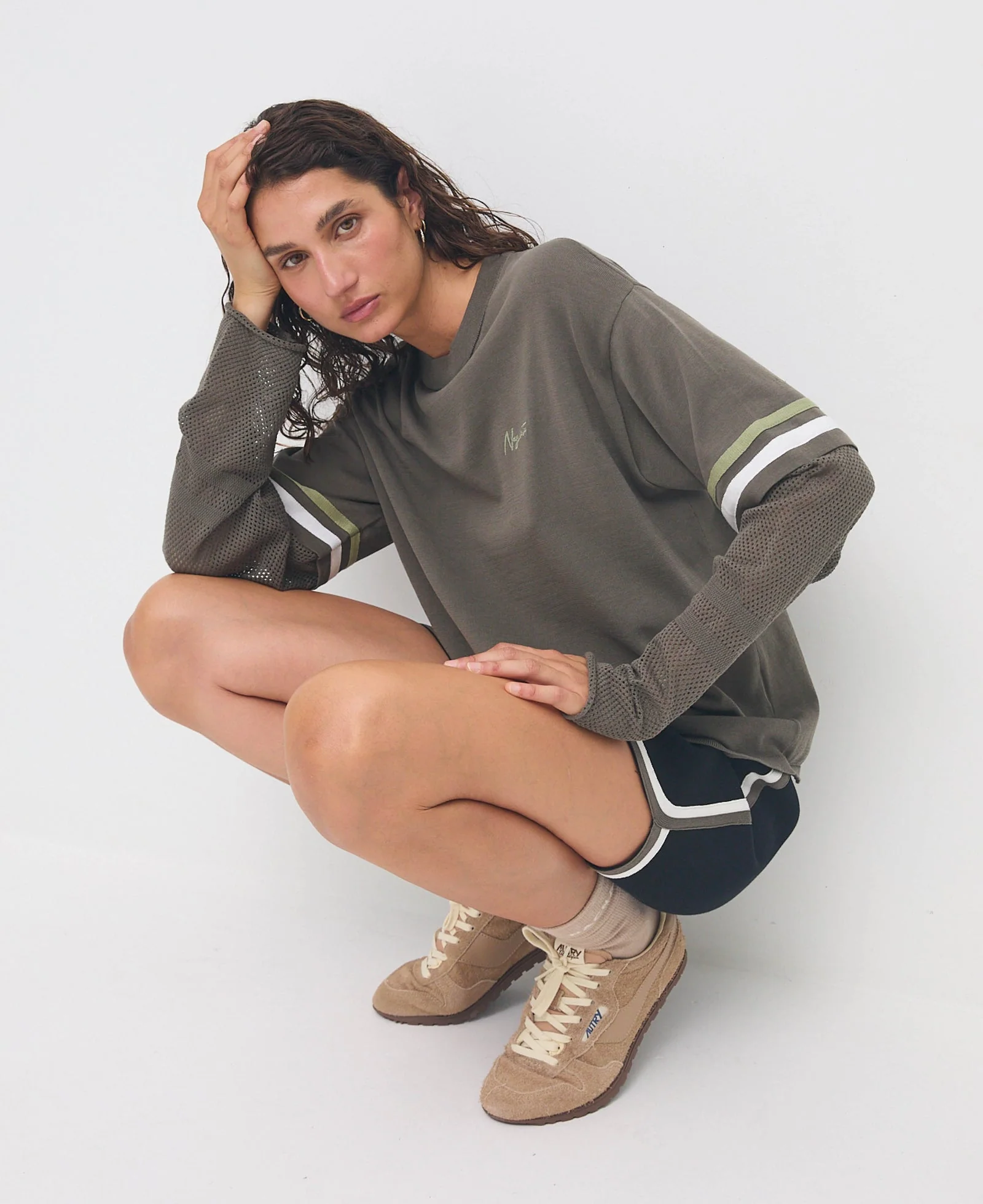 Organic Mesh Jersey - Grove - Image 6