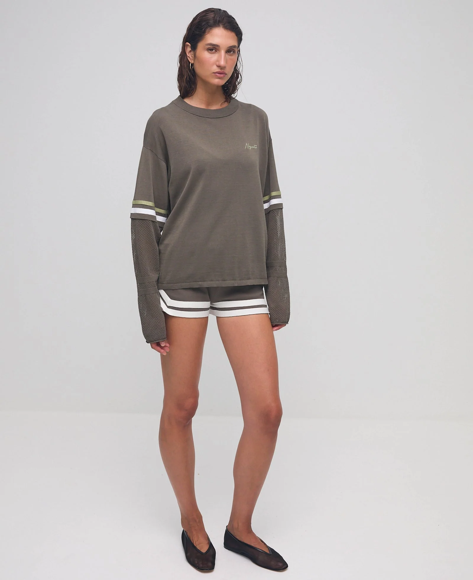 Organic Mesh Jersey - Grove - Image 9