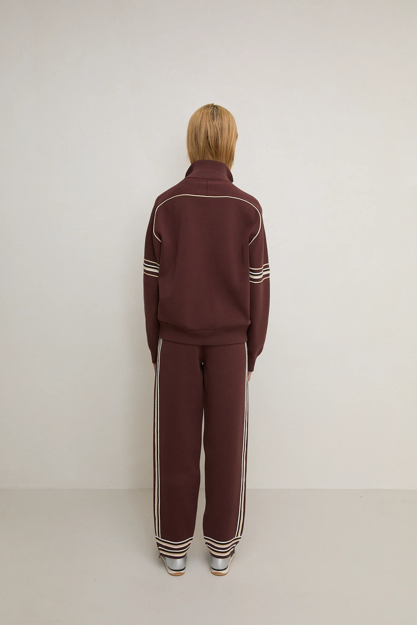 Organic Motley Track Pant - Espresso - Image 5