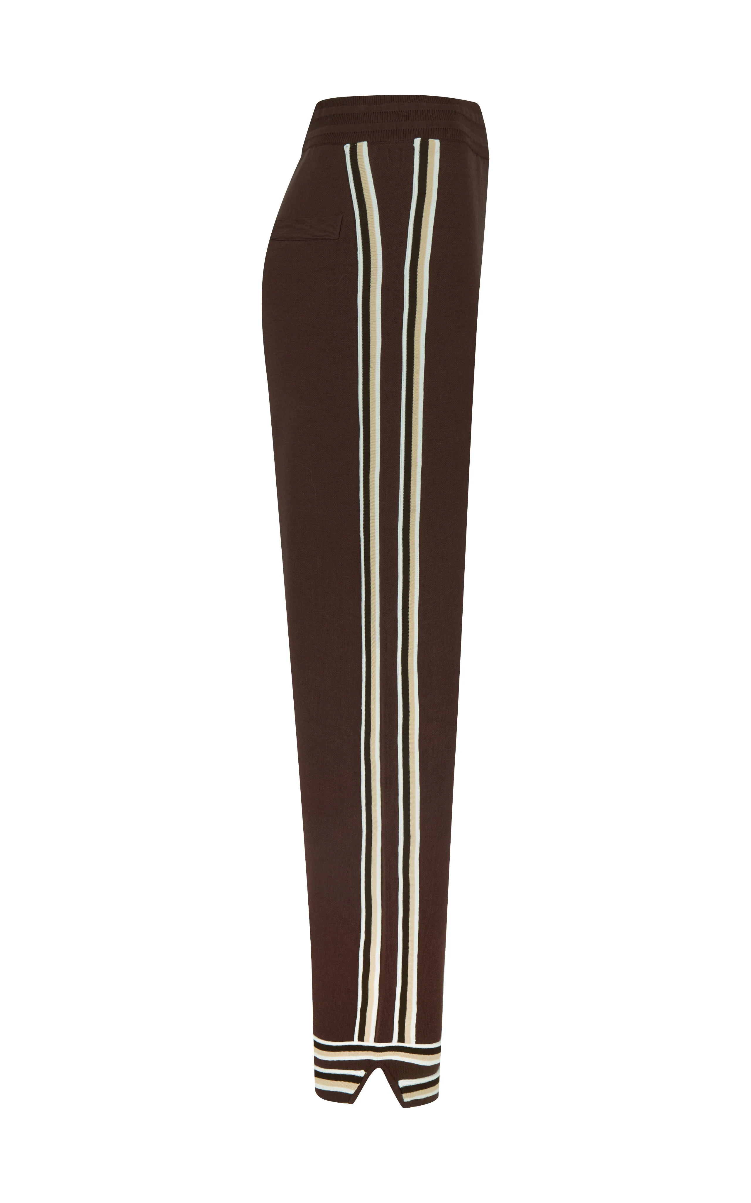Organic Motley Track Pant - Espresso - Image 6