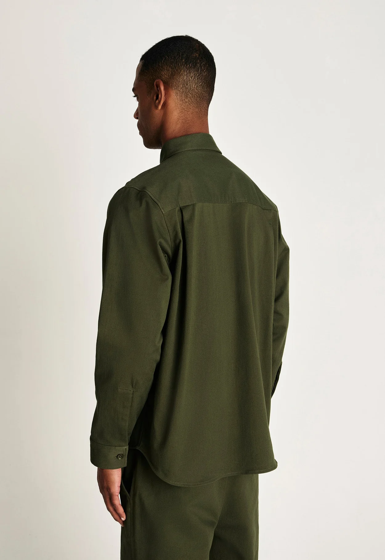 Pacer Cotton Shirt - Hunter - Image 4