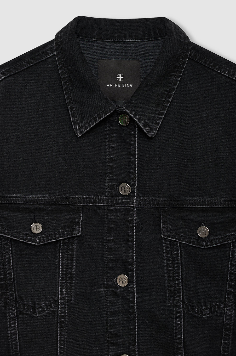 Quincy Jacket - Vintage Black Denim - Image 5