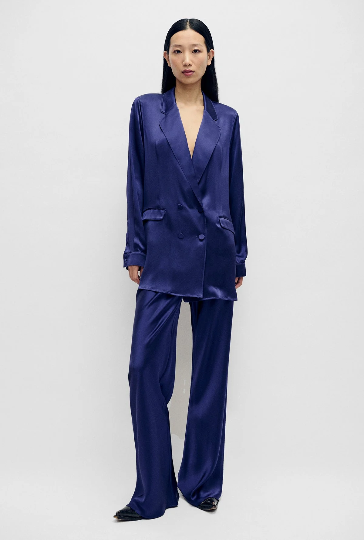 Relaxed Blazer - Purple Rain - Image 3