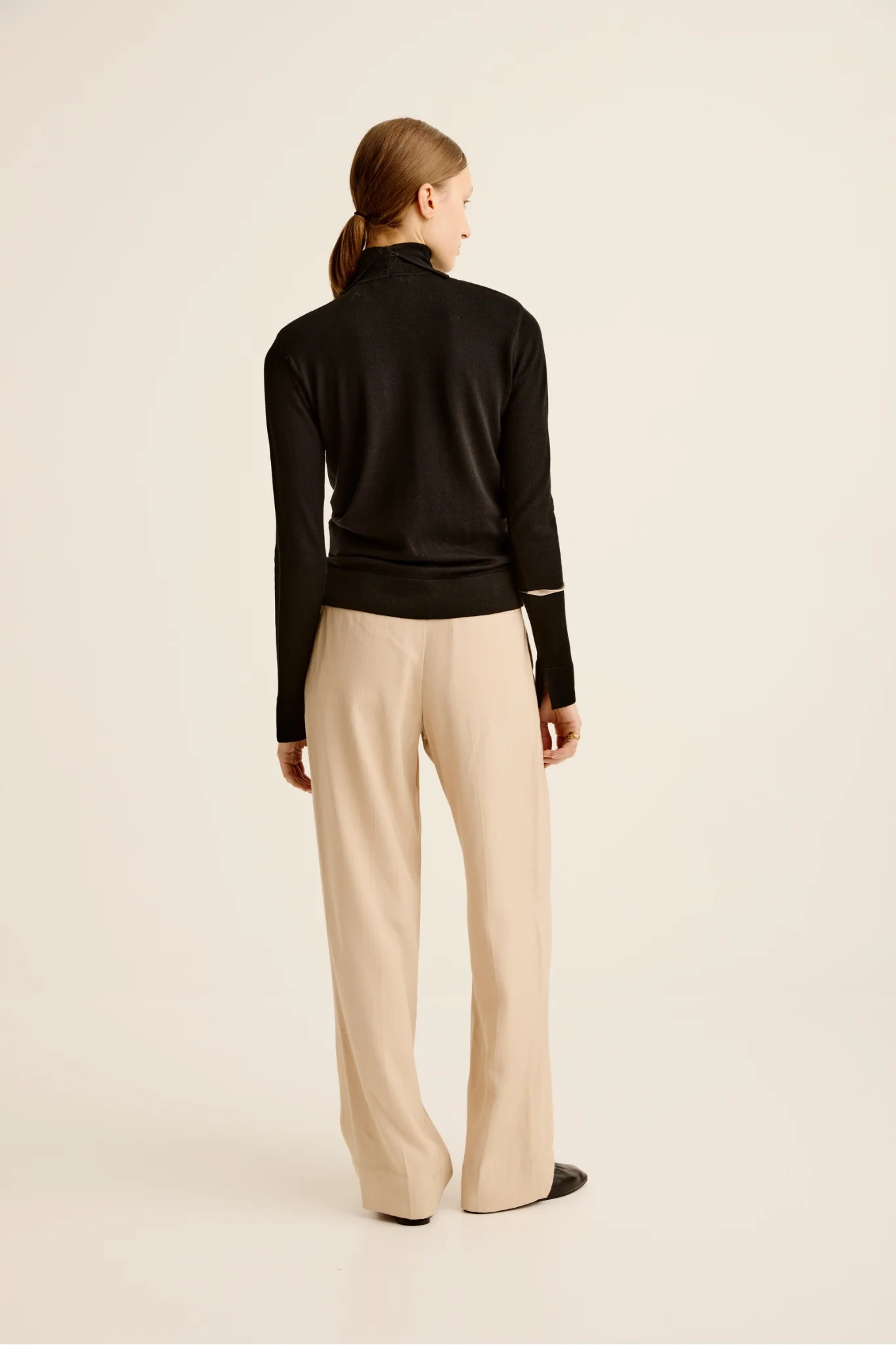 Ria Turtleneck - Black - Image 4