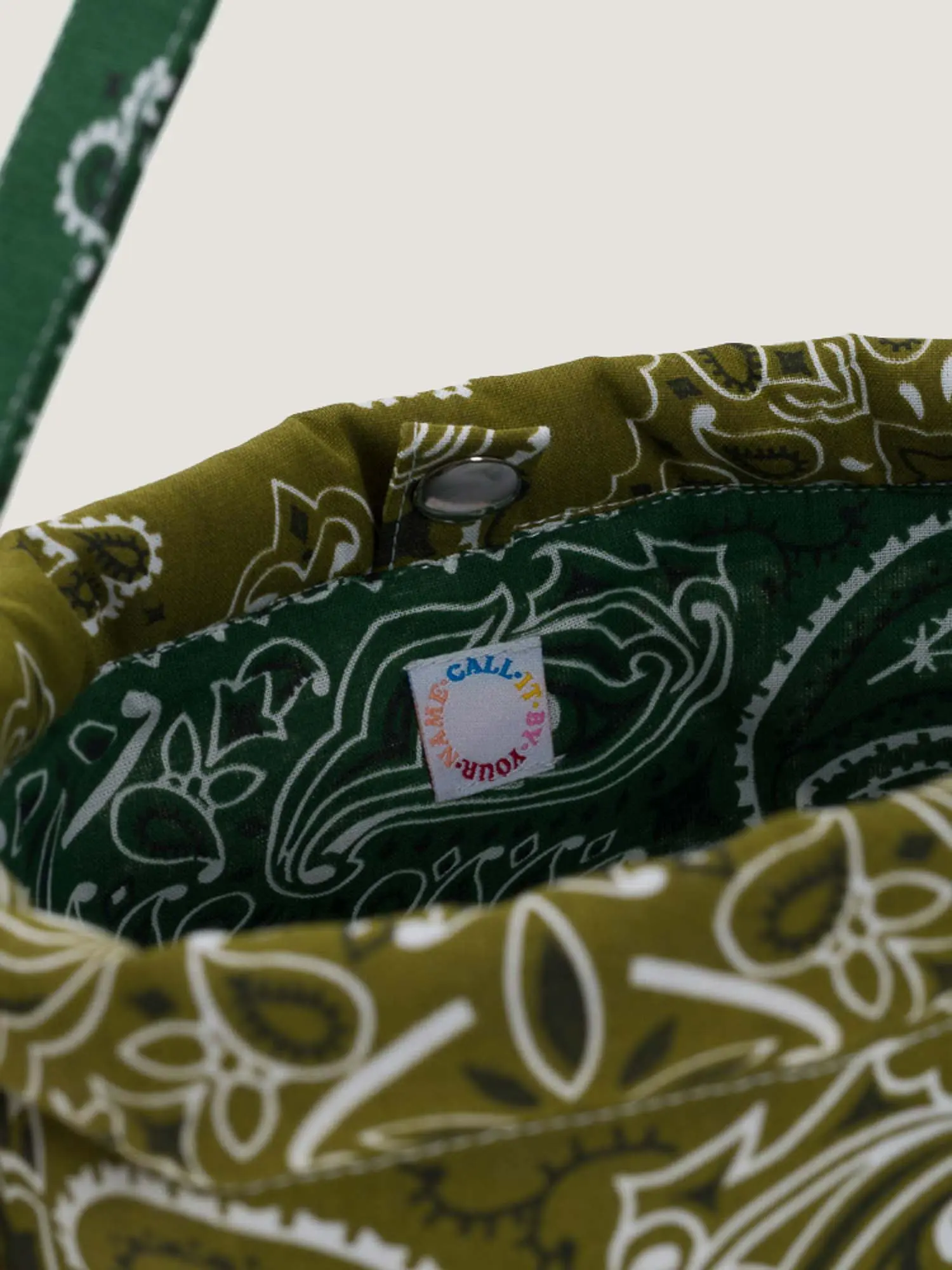 Seau Bag - Bronze / Weekend green - Image 4
