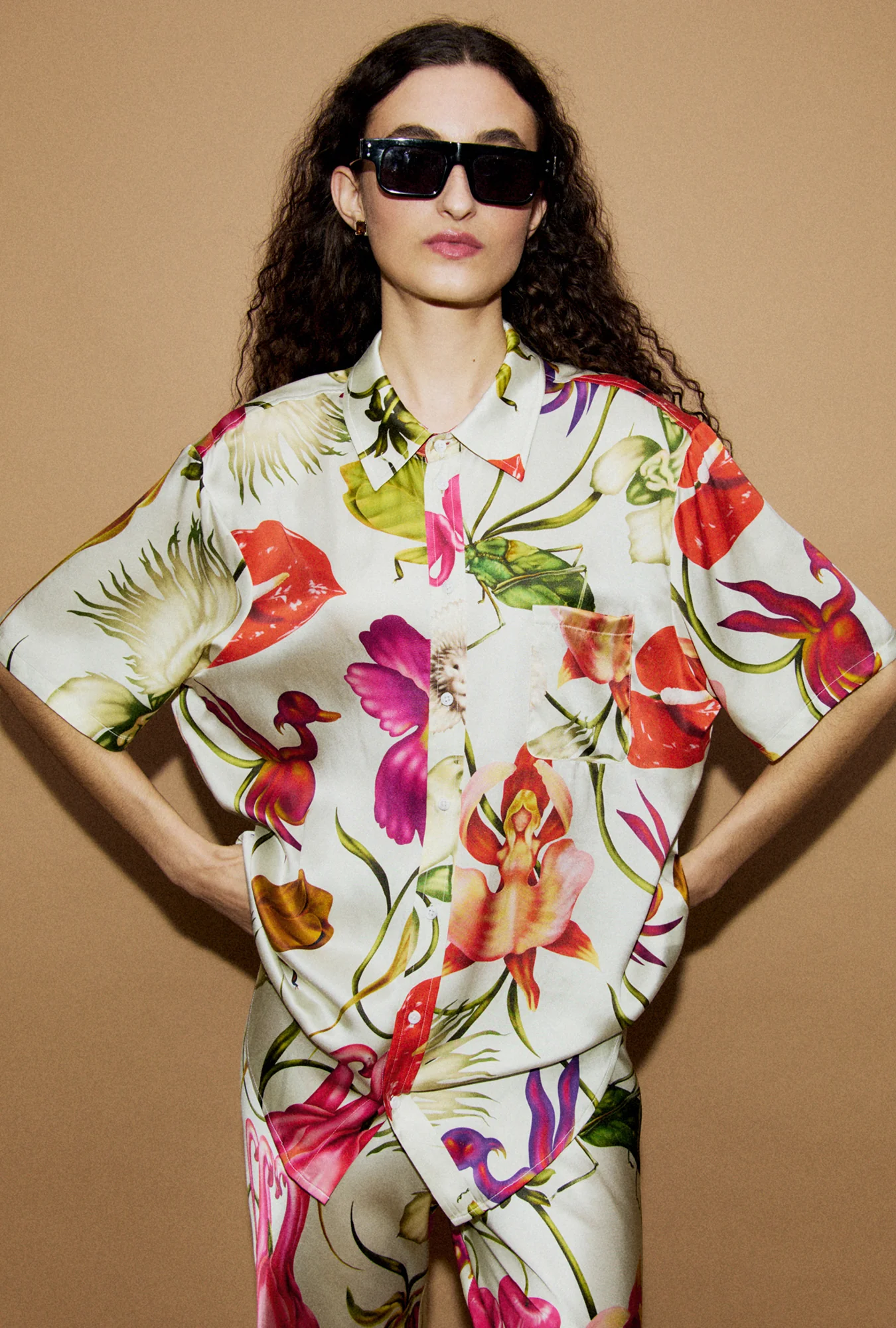 Short Sleeve Boyfriend Shirt - Wonderland - Image 4