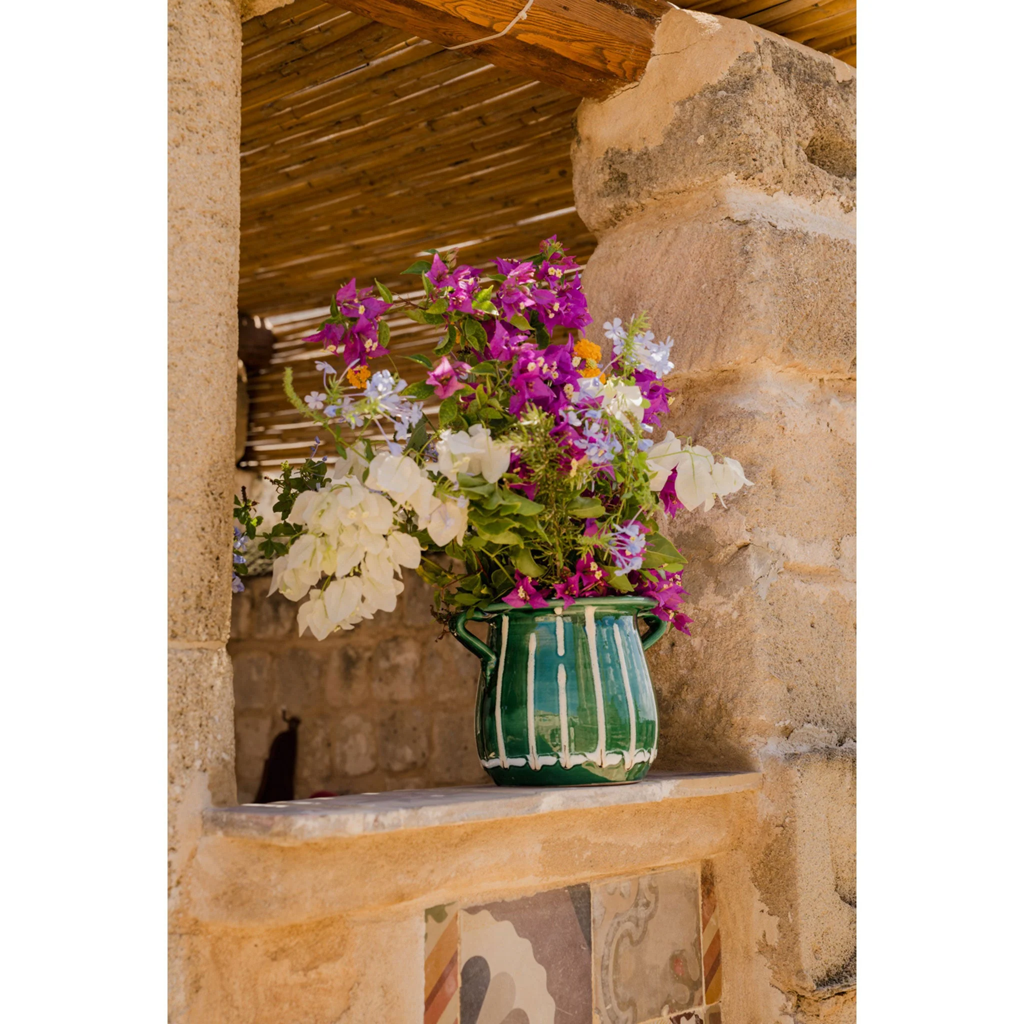 Sicilia Ceramic Vase/Wine Cooler - Image 4