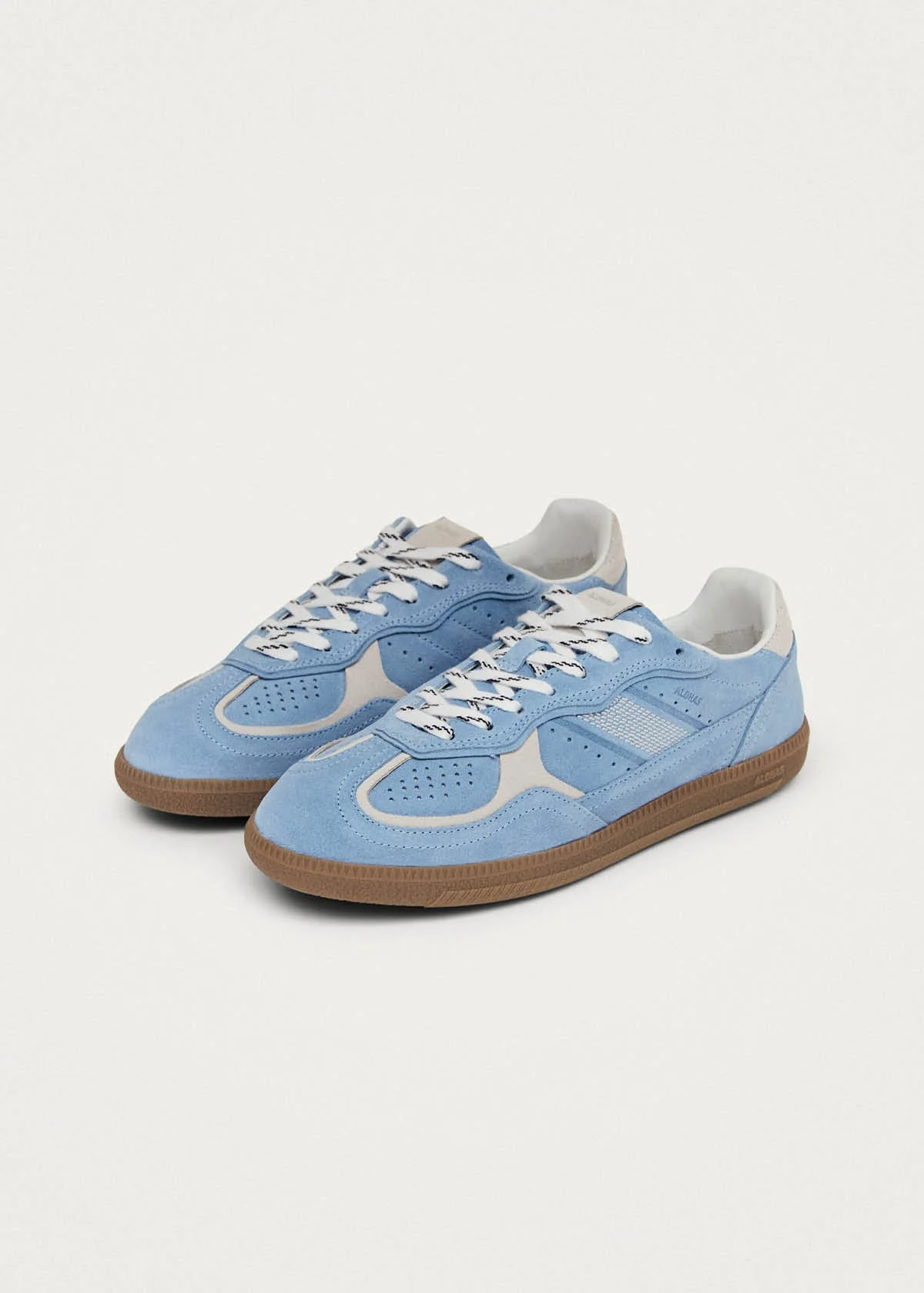 Tb.490 Rife Cornflower Blue Cream Leather Sneakers - Image 5