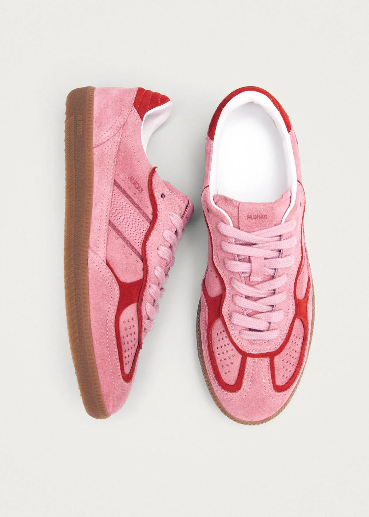 TB.490 Rife Sea Pink Leather Sneakers - Image 4