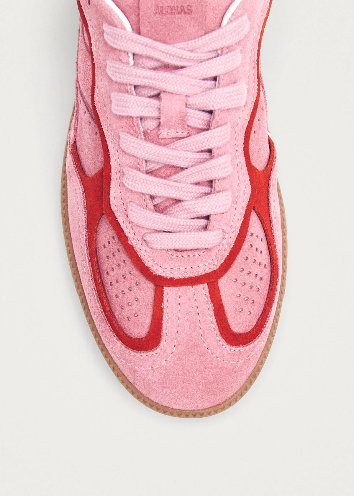 TB.490 Rife Sea Pink Leather Sneakers - Image 5