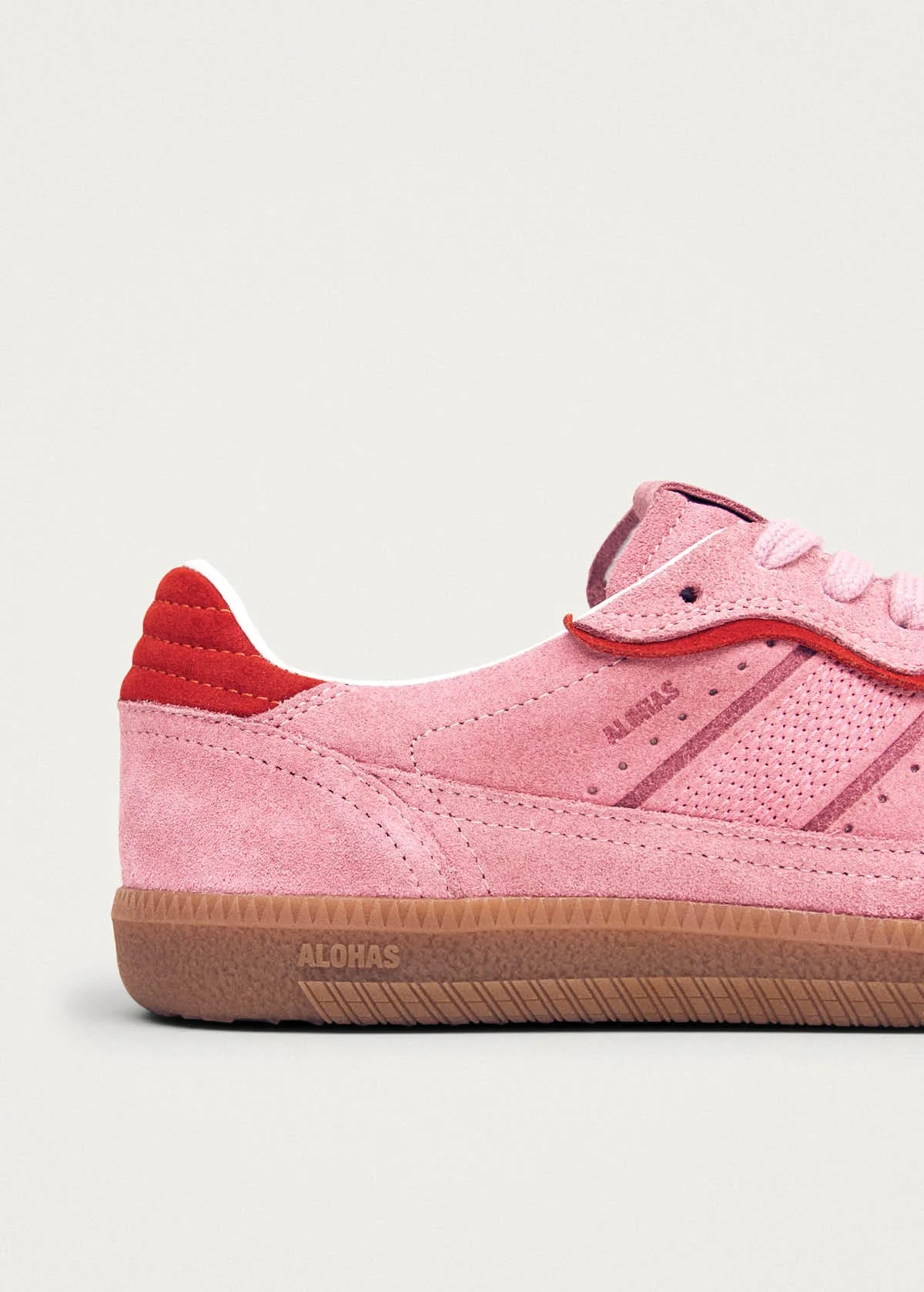 TB.490 Rife Sea Pink Leather Sneakers - Image 6