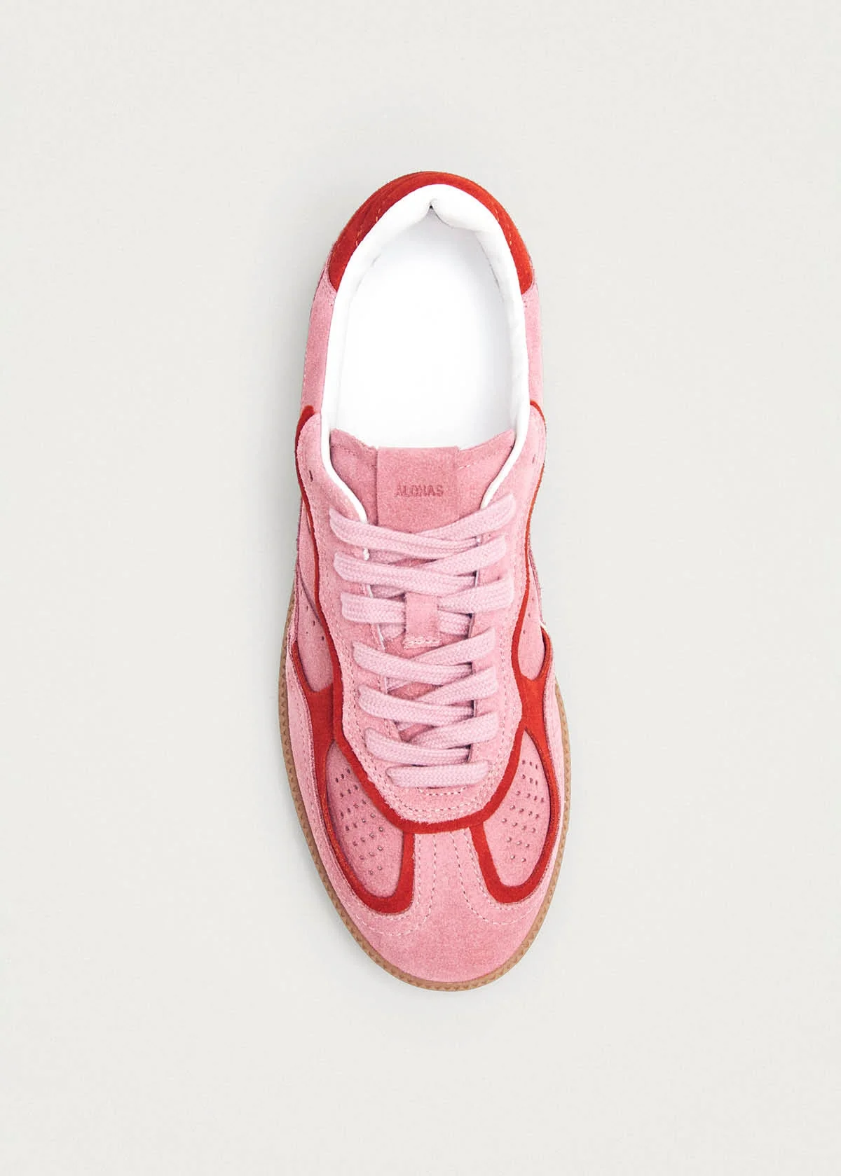 TB.490 Rife Sea Pink Leather Sneakers - Image 7