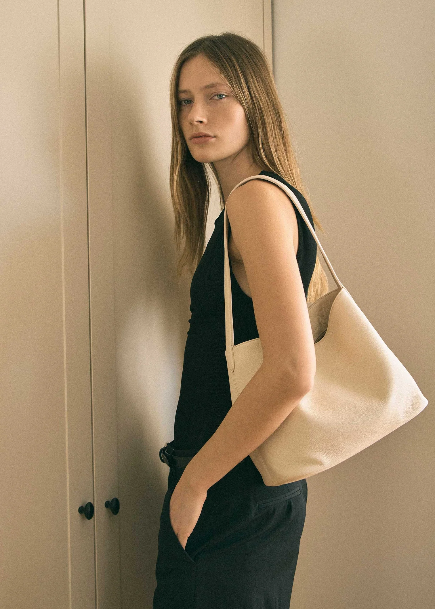 Tori Hobo Tote - Parchment - Image 5